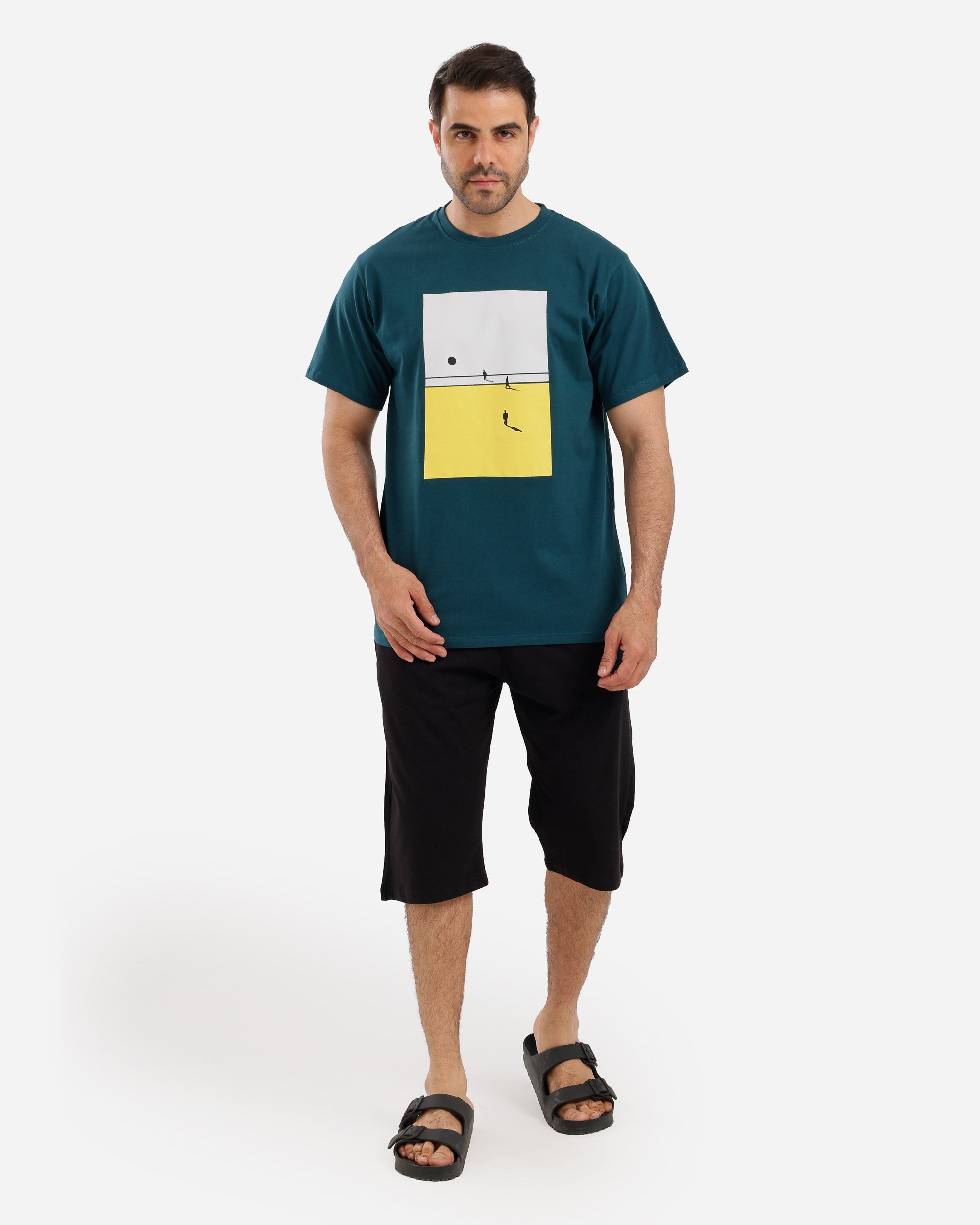 بيجاما نص كم شورت طويل