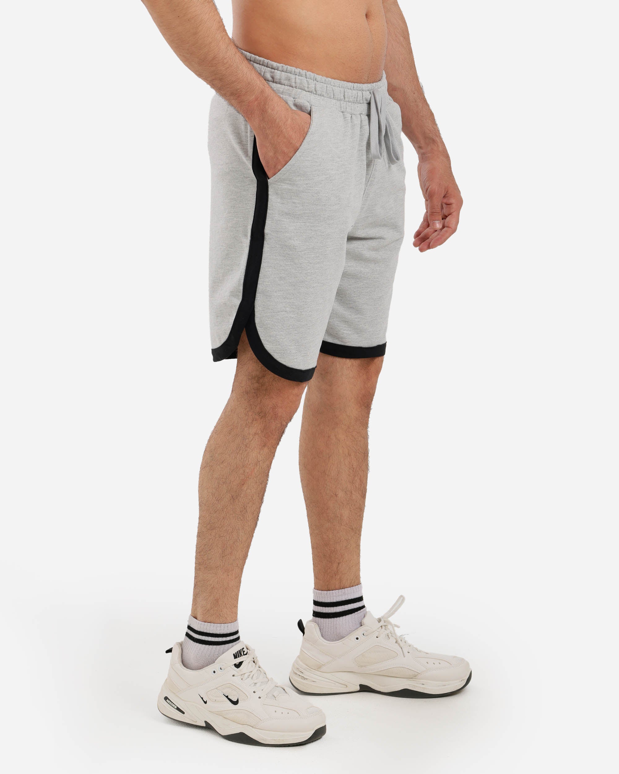 شورت رجالي سمر ميلتون بخط بالجنب