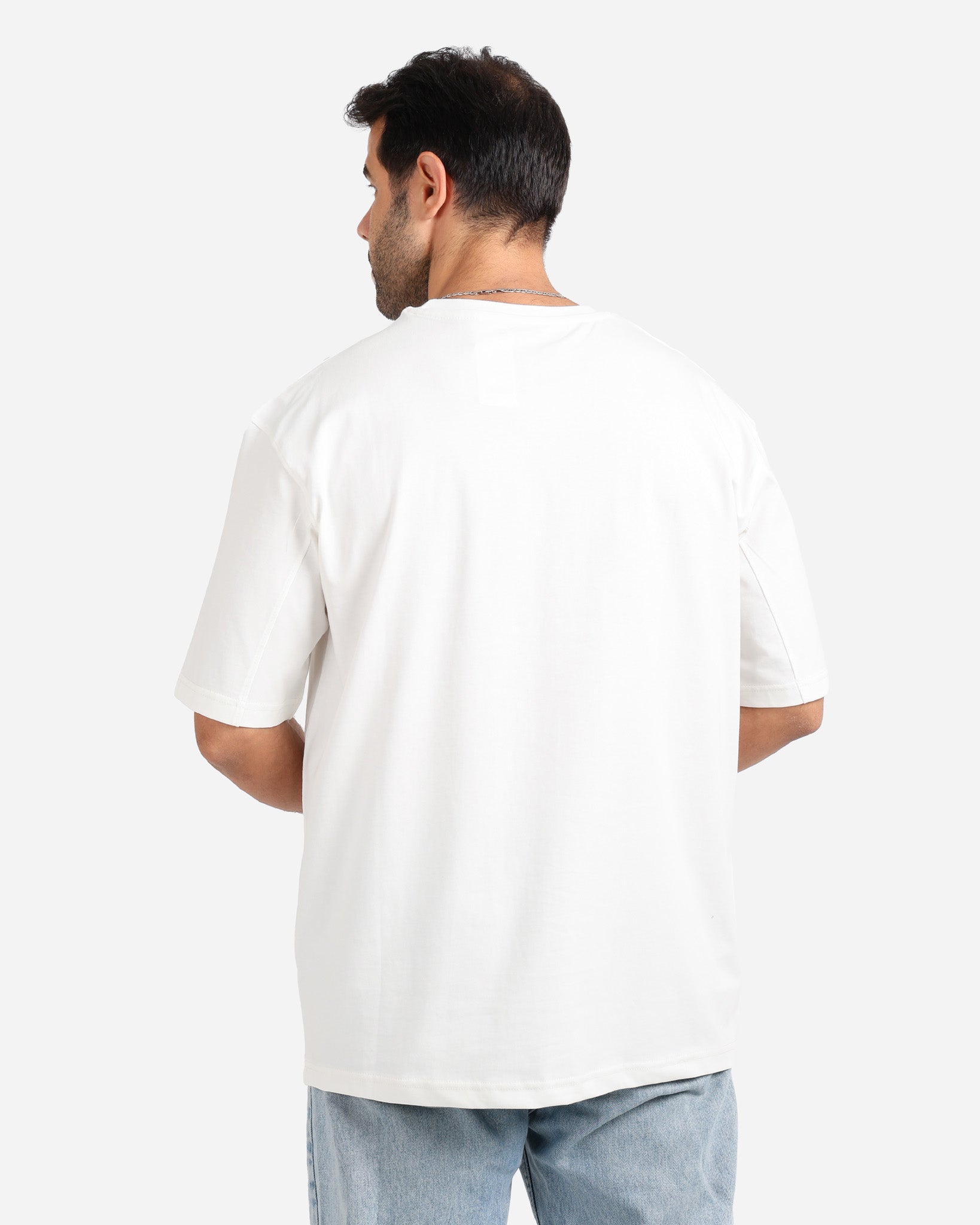 تيشيرت نص كم اوفر سايز good vibes