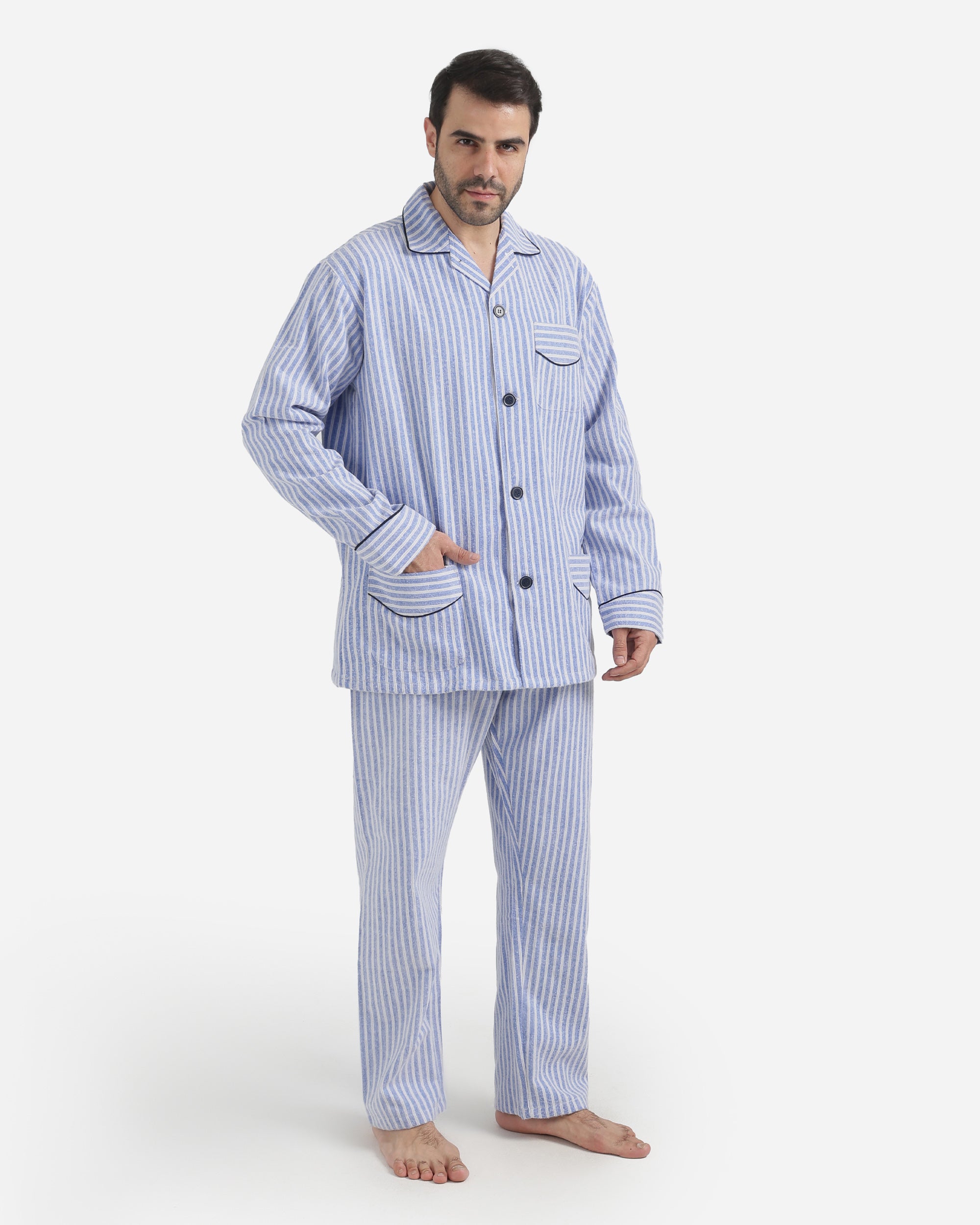بيجاما كلاسيك كاستور مقلم