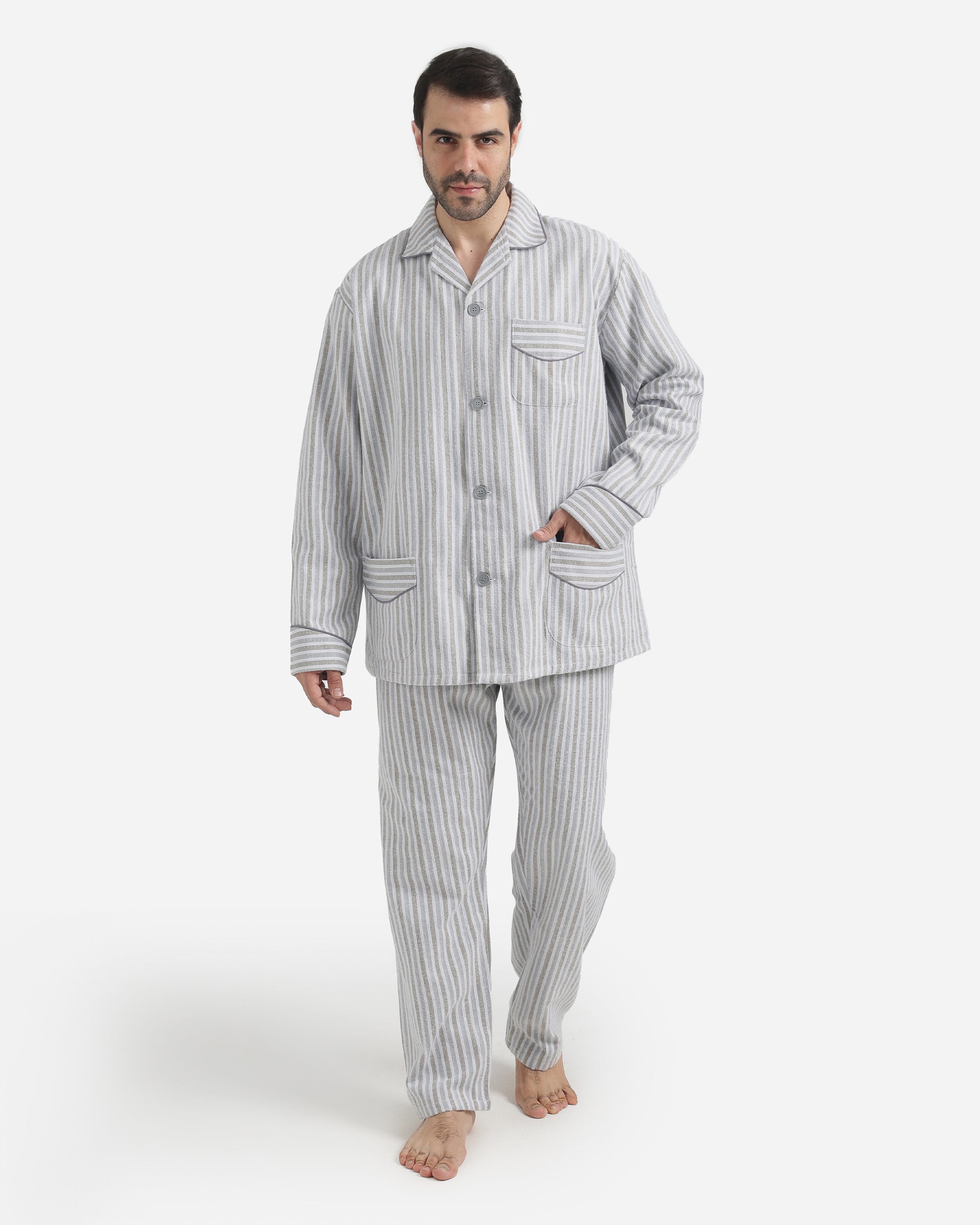 بيجاما كلاسيك كاستور مقلم