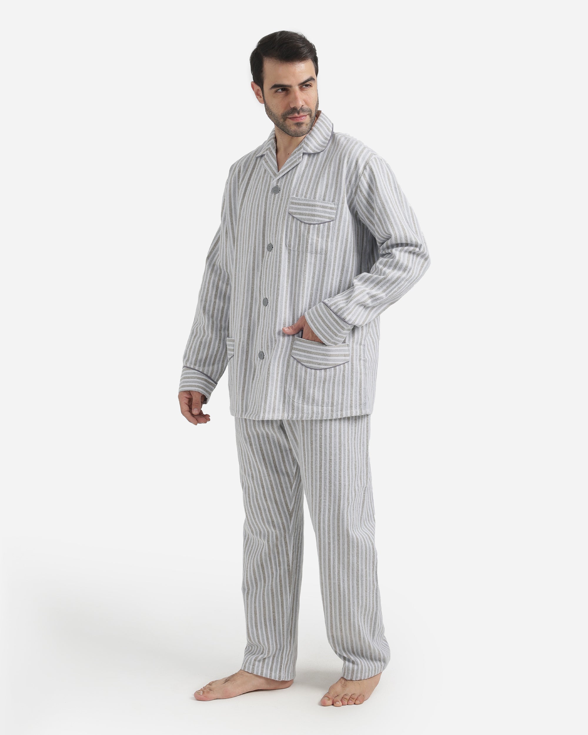 بيجاما كلاسيك كاستور مقلم