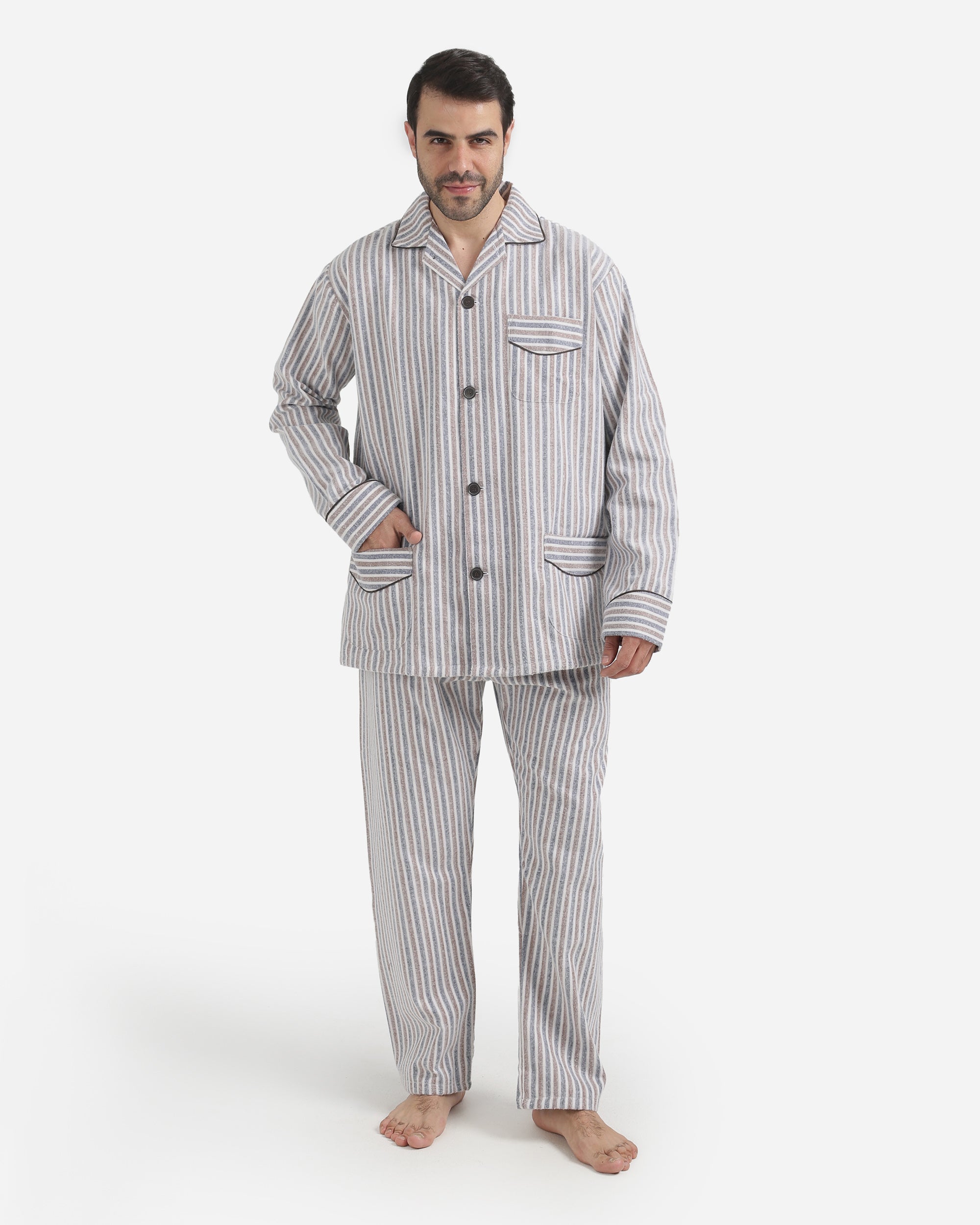 بيجاما كلاسيك كاستور مقلم