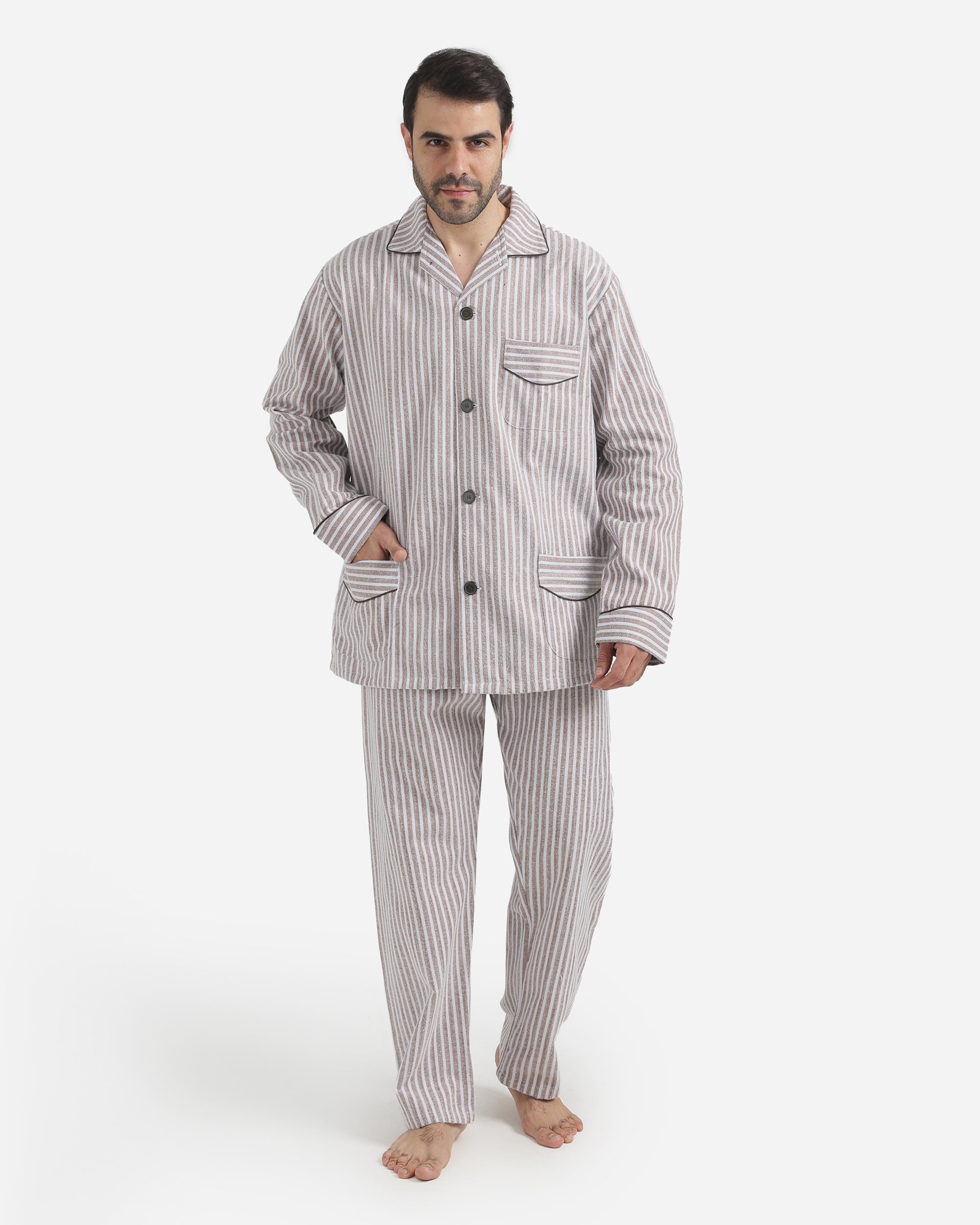 بيجاما كلاسيك كاستور مقلم