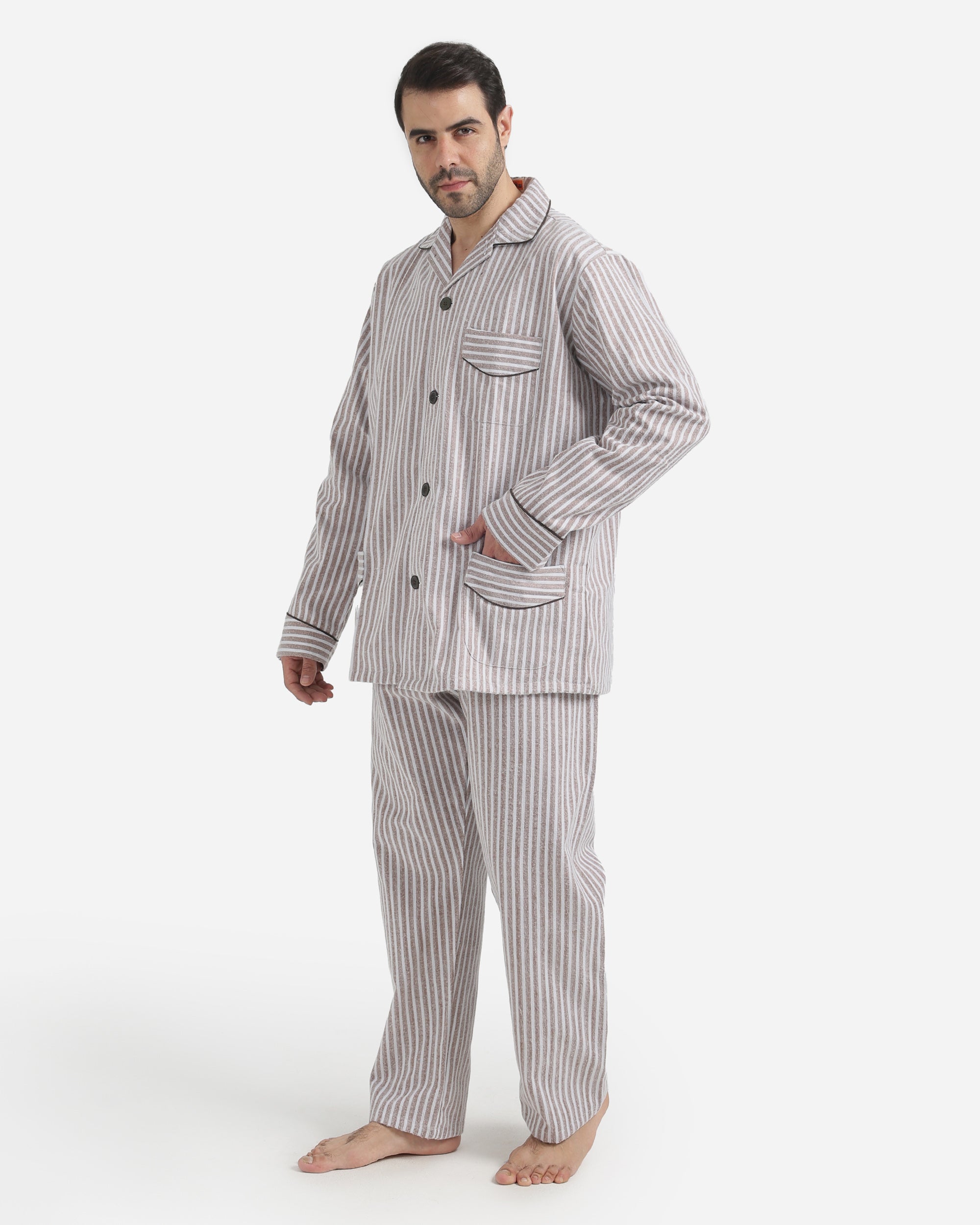 بيجاما كلاسيك كاستور مقلم