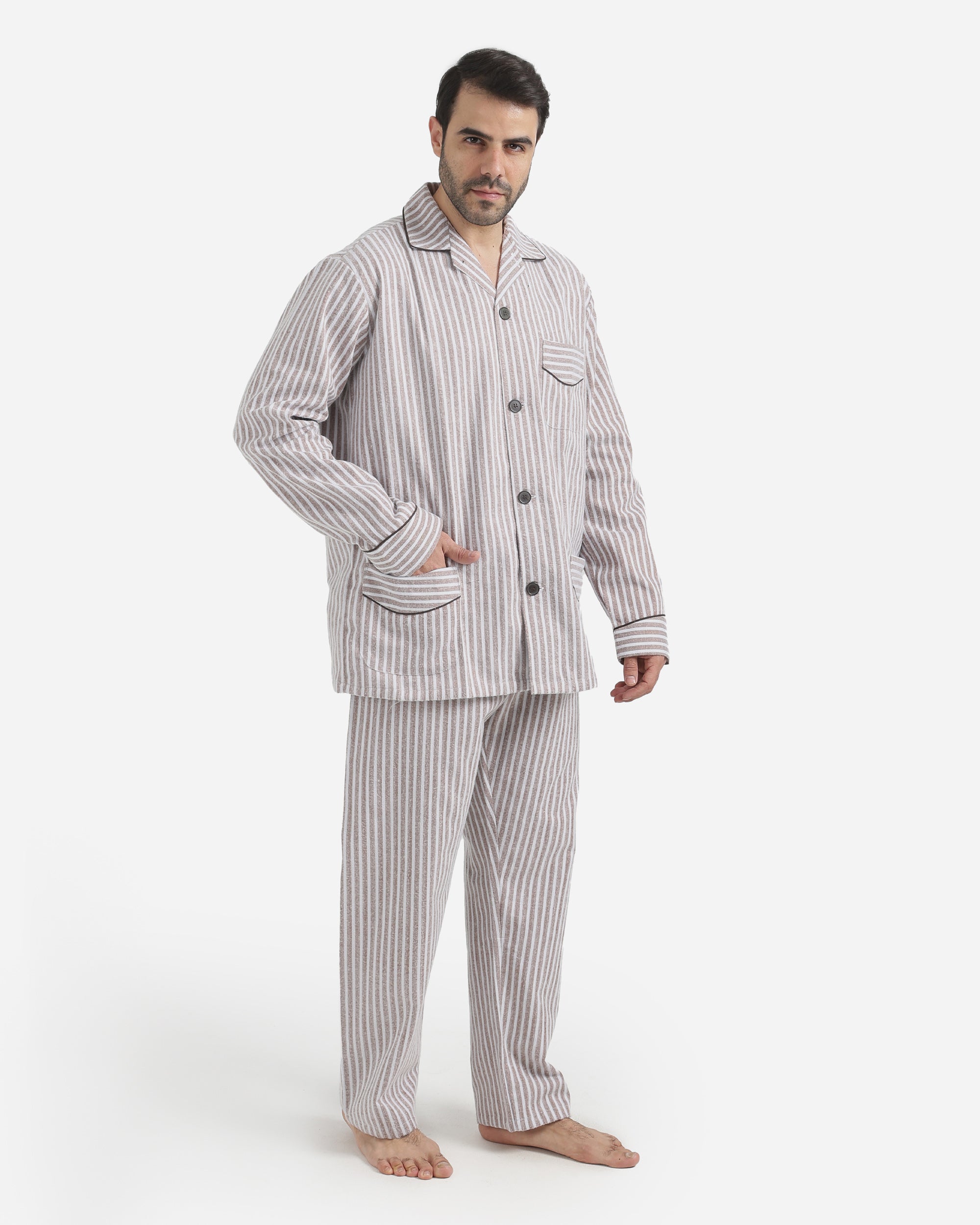 بيجاما كلاسيك كاستور مقلم