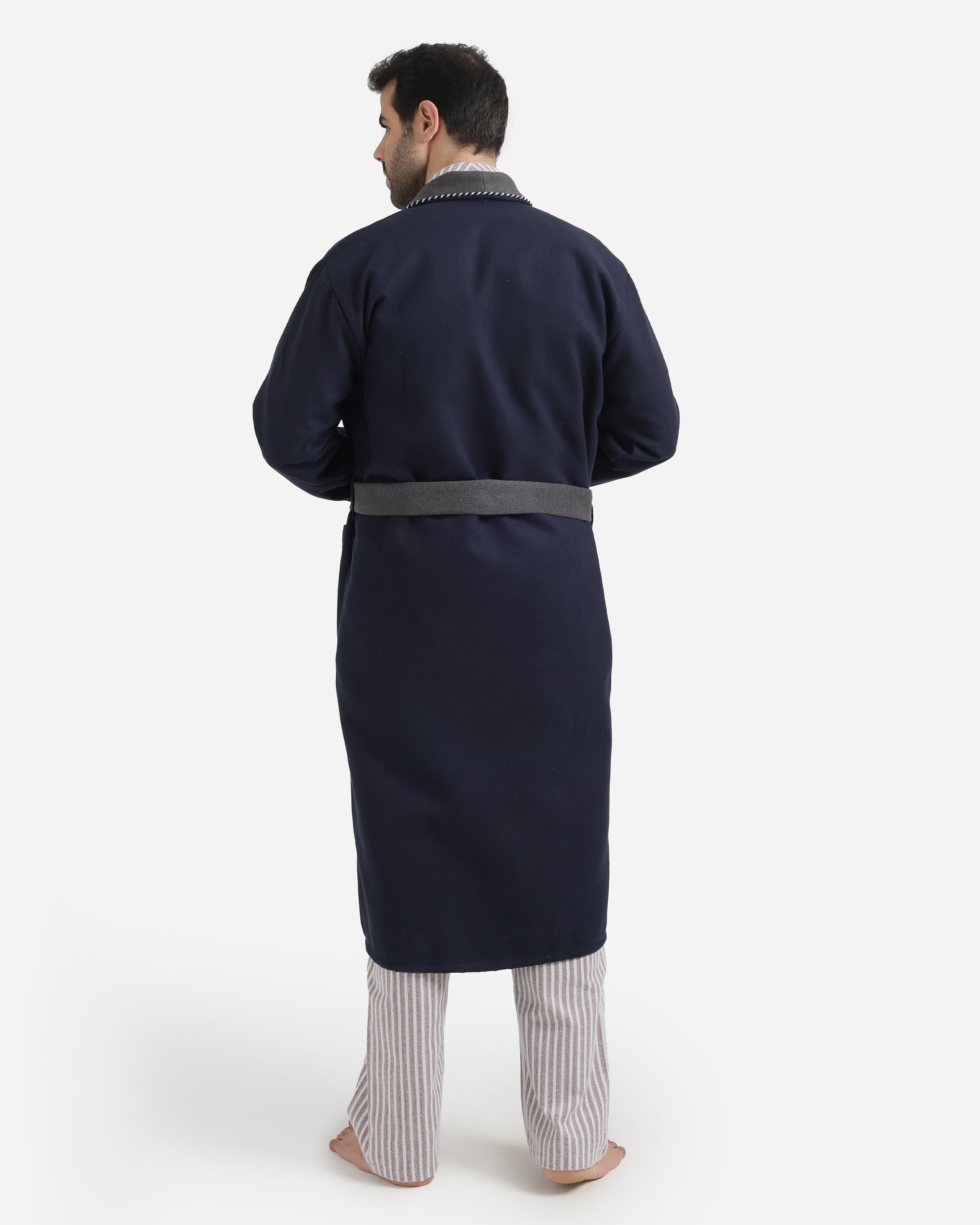 روب رجالي صوف ساده