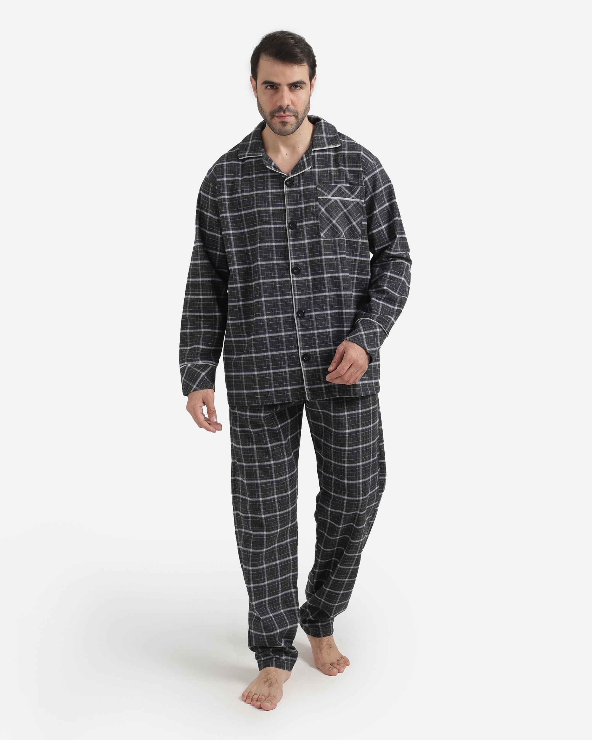 بيجاما كلاسيك كاوه بنطلون كاروه