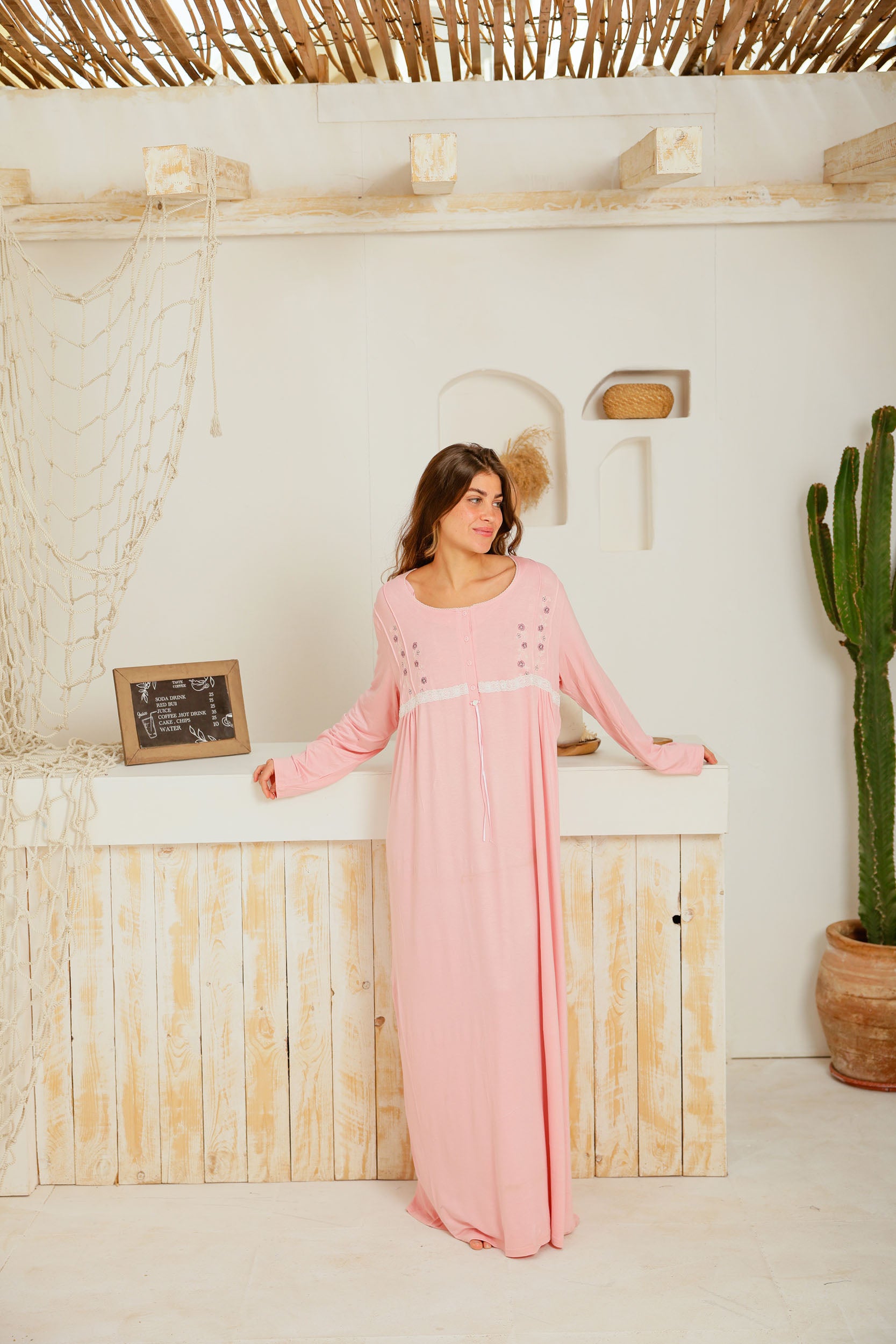 قميص فسكوز ليكرا كم