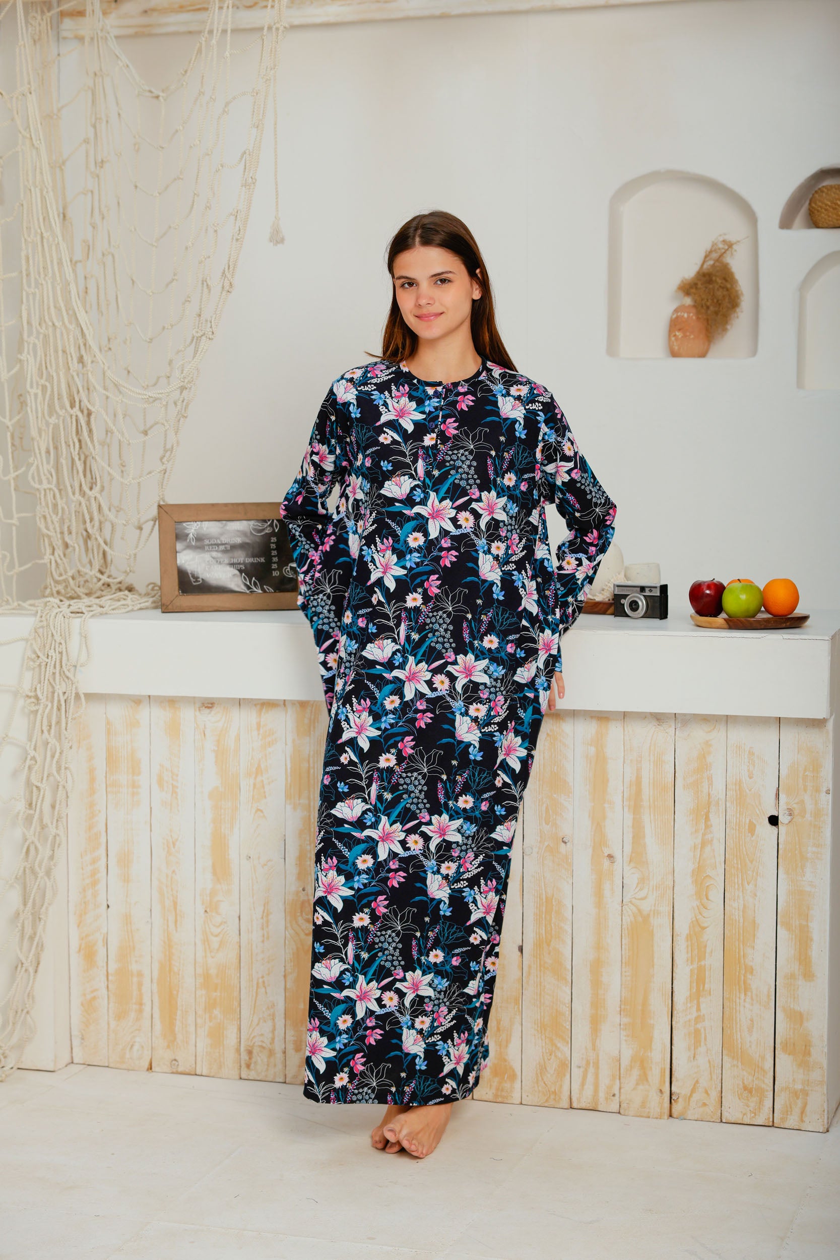 قميص كم مطبوع روتاري بندا وزراير