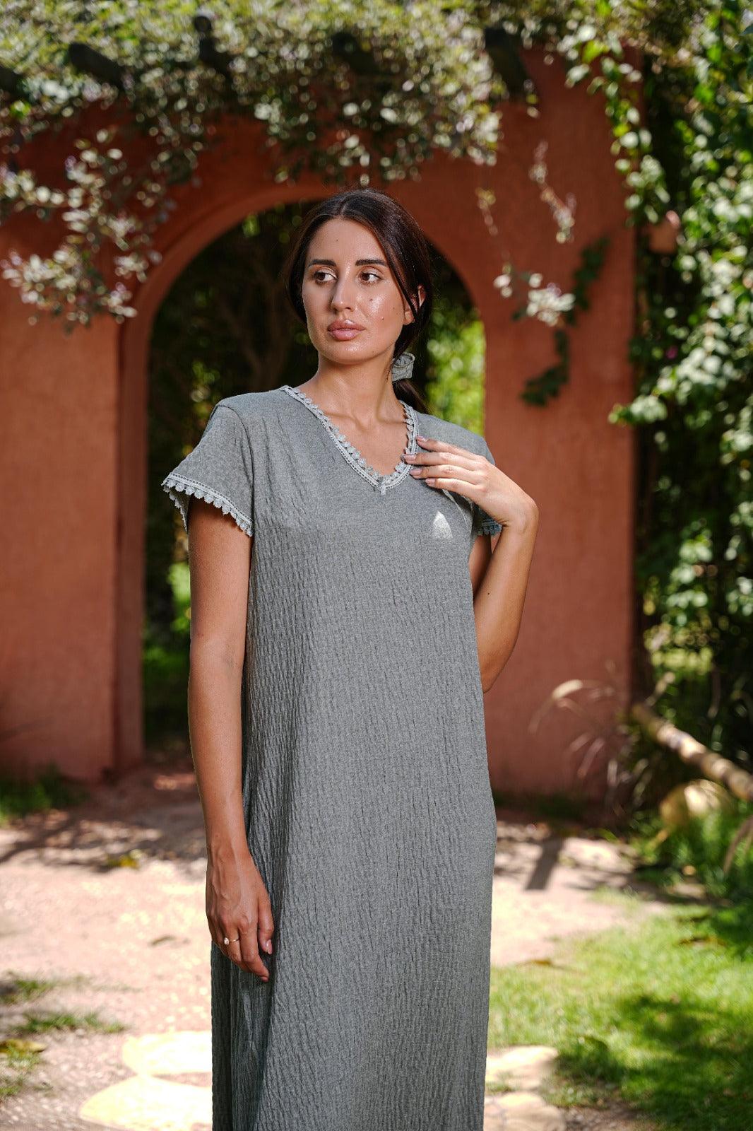 قميص نص كم شانيل كوريشه