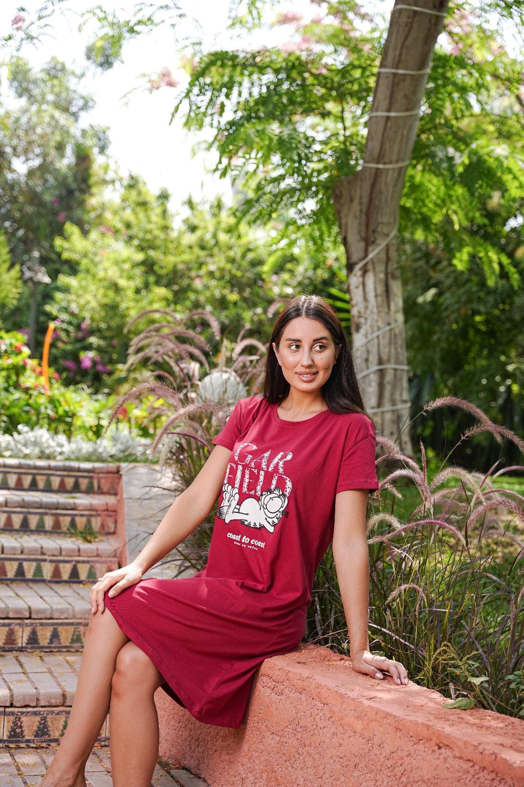 قميص نص كم قصير car