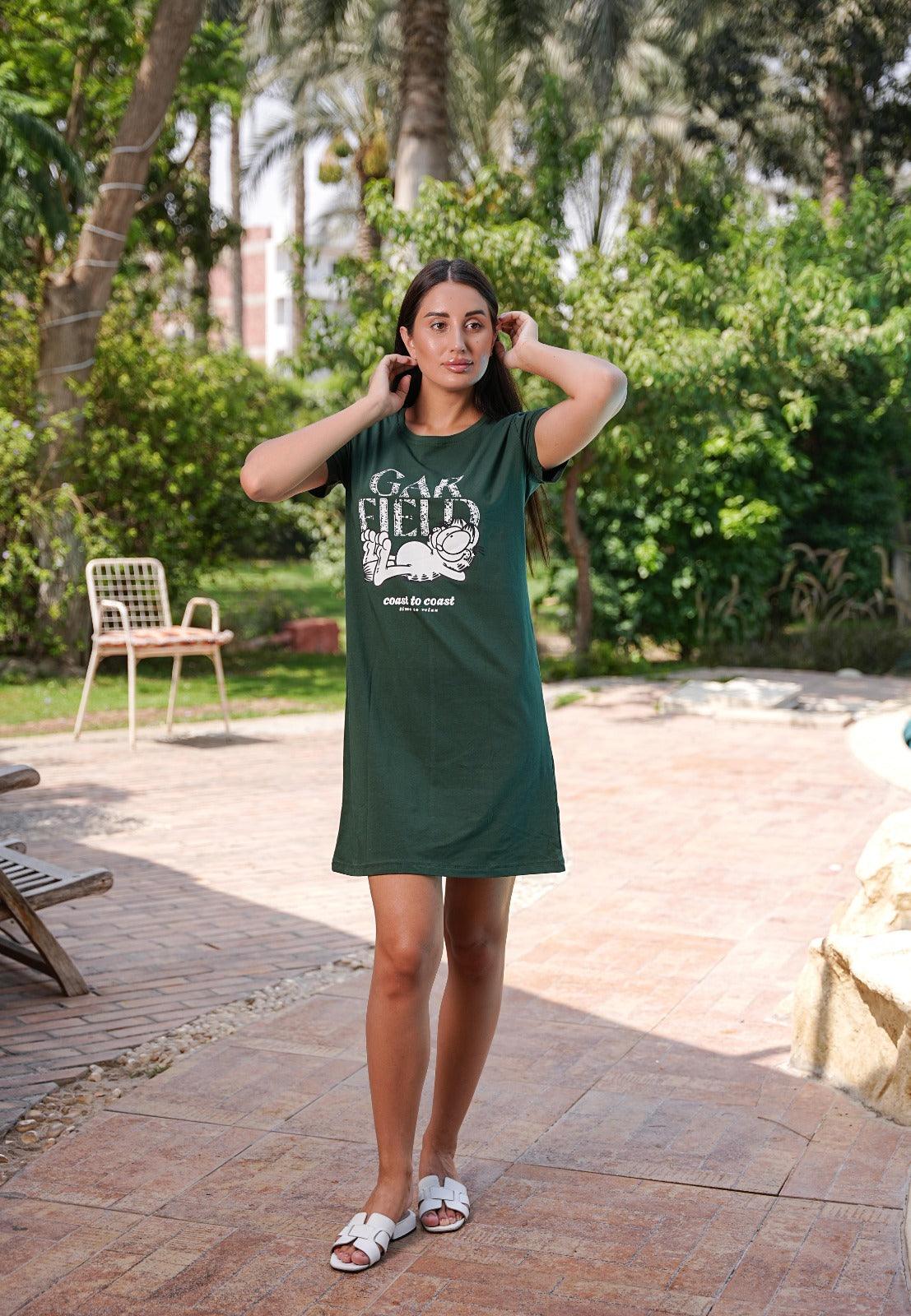 قميص نص كم قصير car