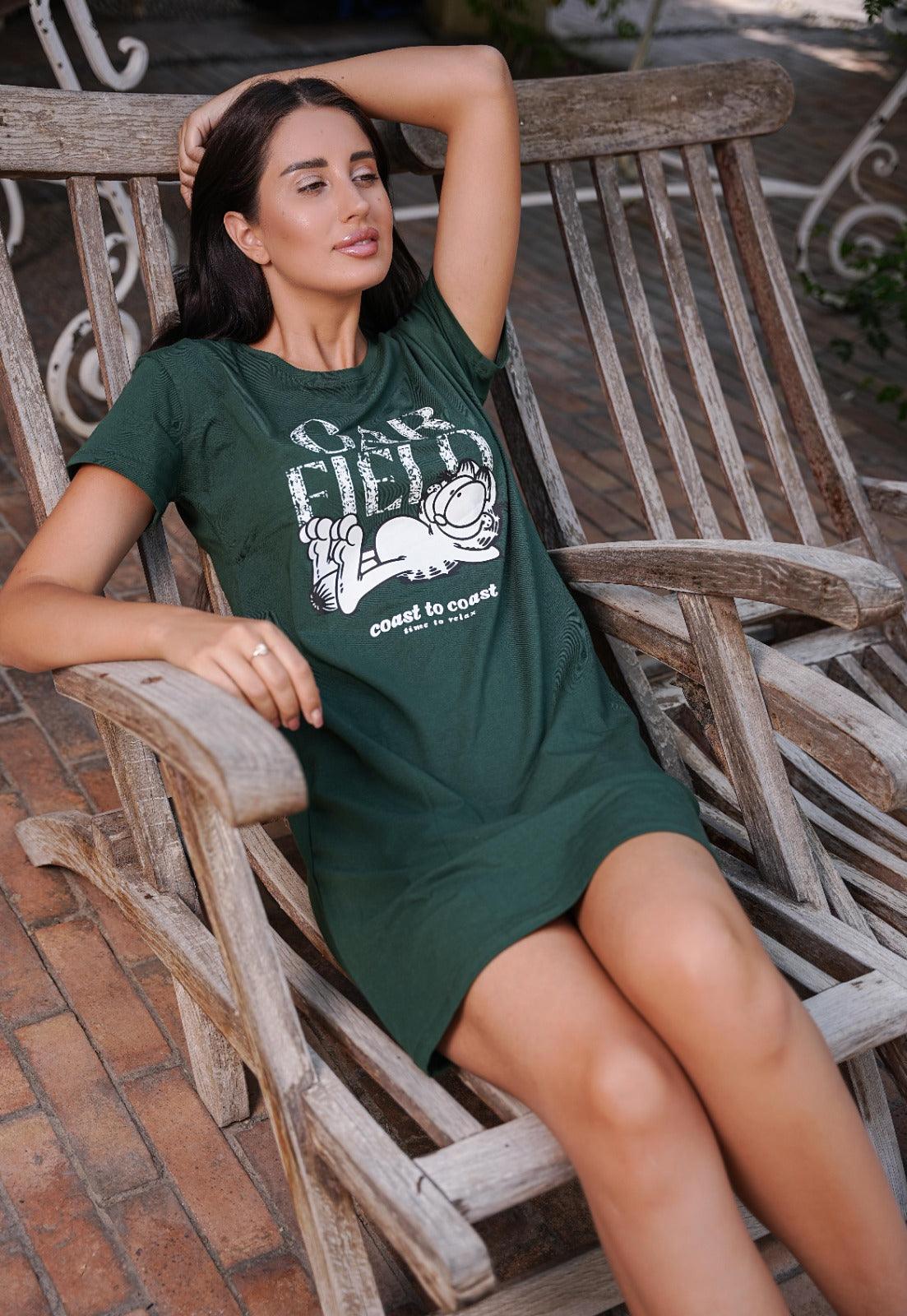 قميص نص كم قصير car