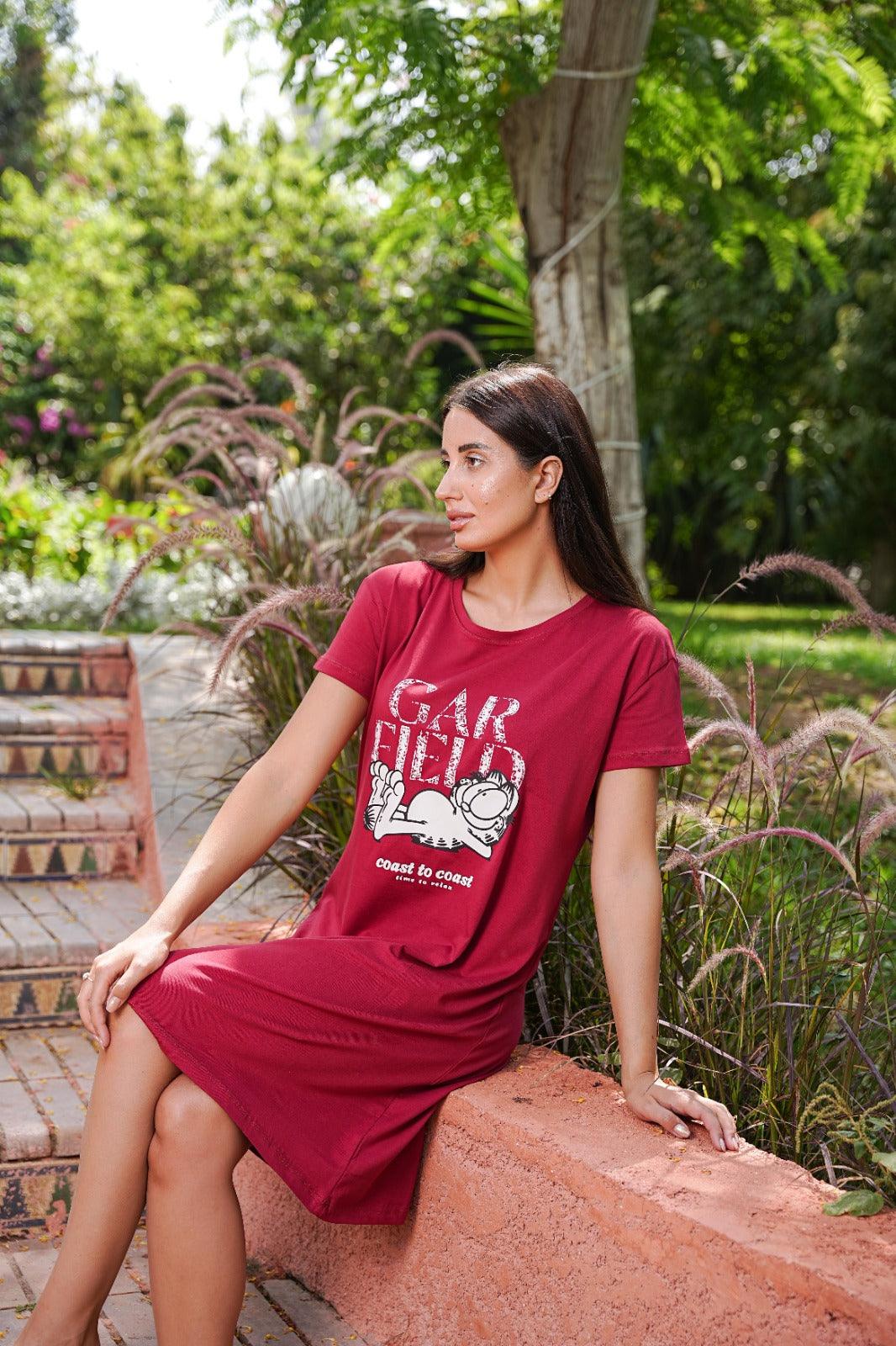 قميص نص كم قصير car