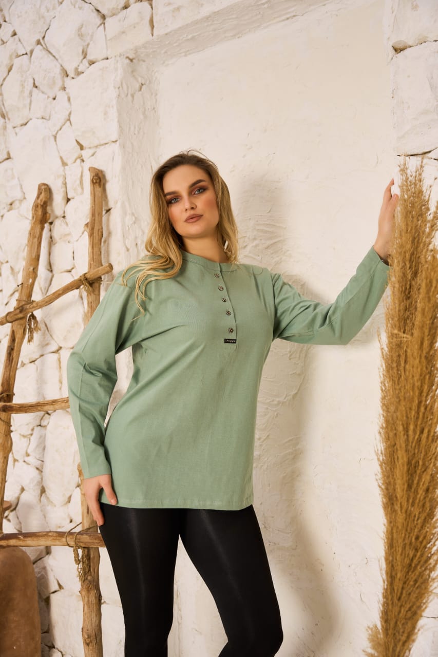 تيشيرت بندا كم قطن 100%