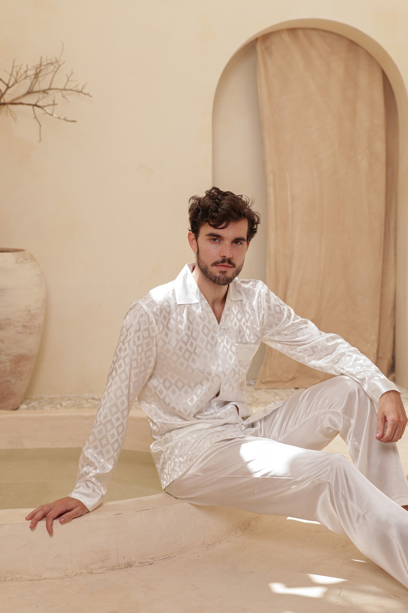 بيجاما ستان جاكار ساده