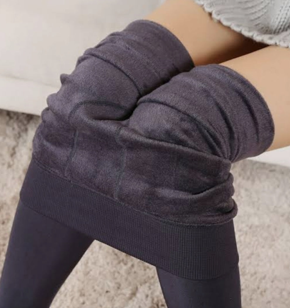 ليجن حريمي شتوي مبطن فرو