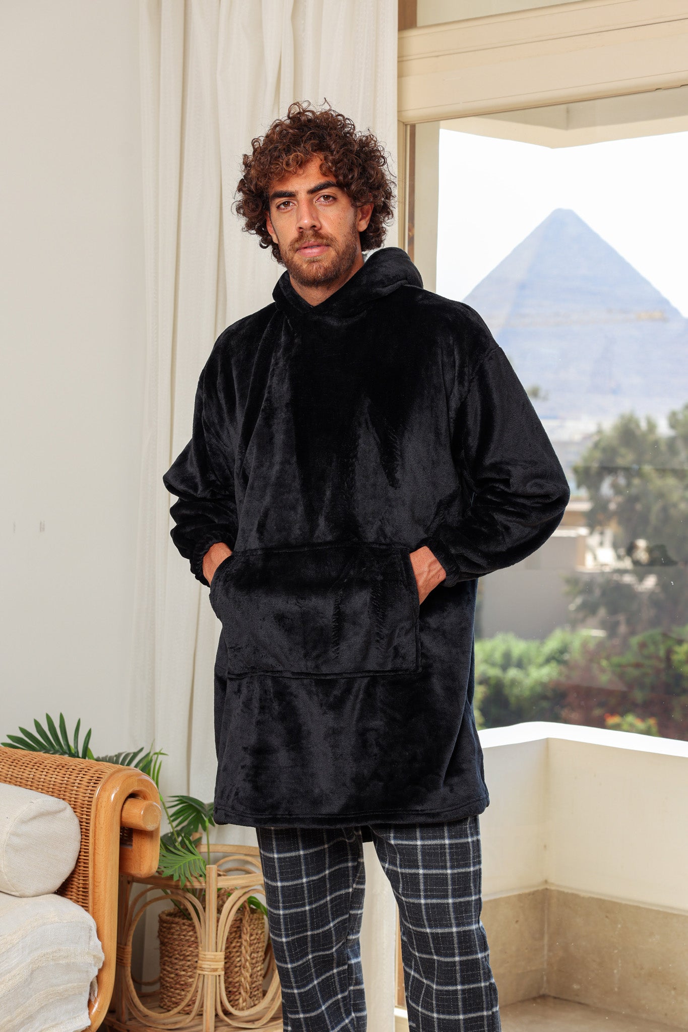 بطانيه بكابيشو بولار أوفر سايز unisex