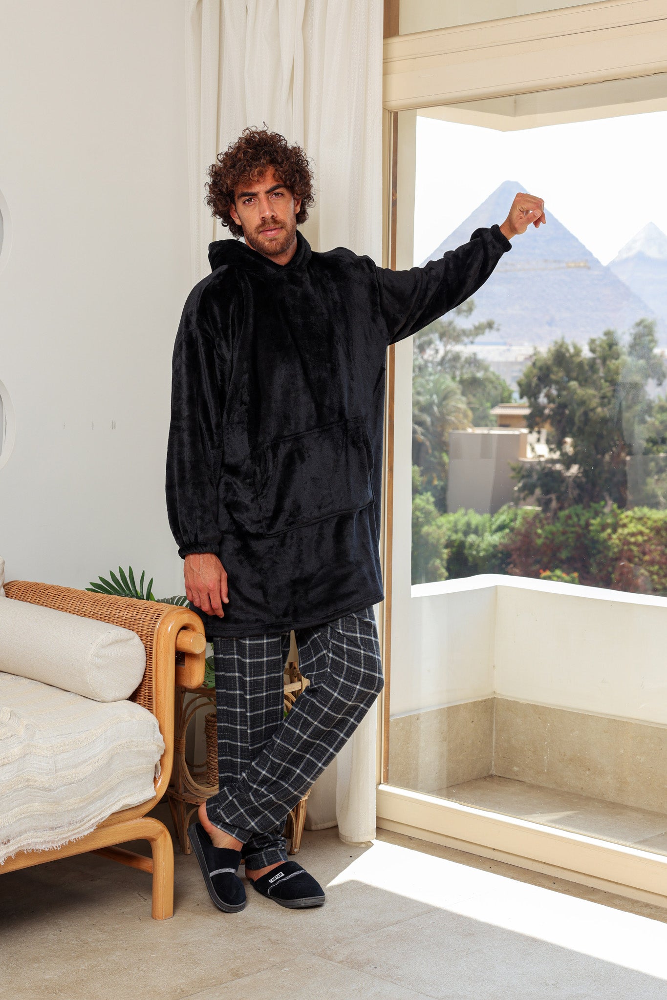 بطانيه بكابيشو بولار أوفر سايز unisex