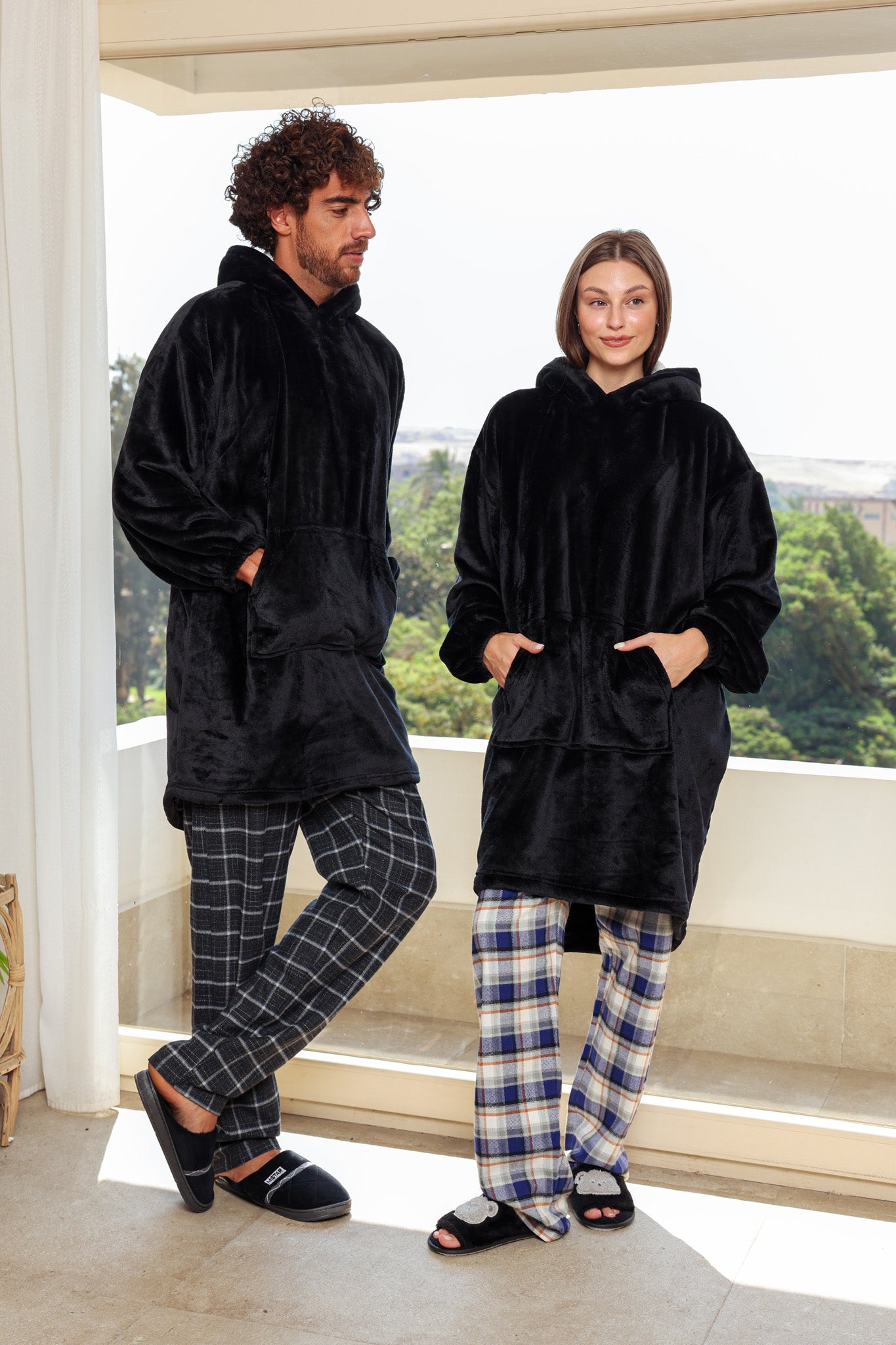 بطانيه بكابيشو بولار أوفر سايز unisex