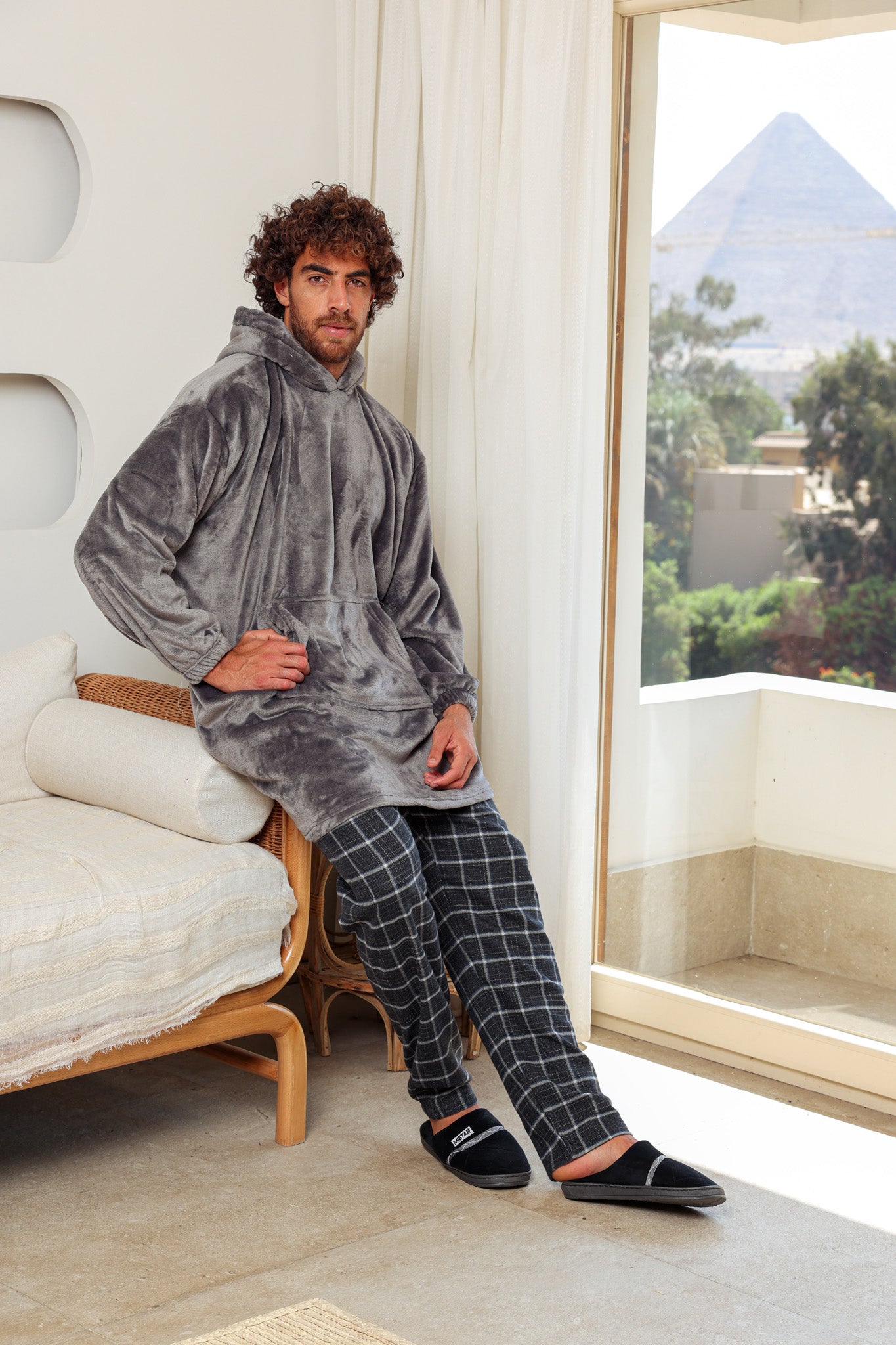 بطانيه بكابيشو بولار أوفر سايز unisex