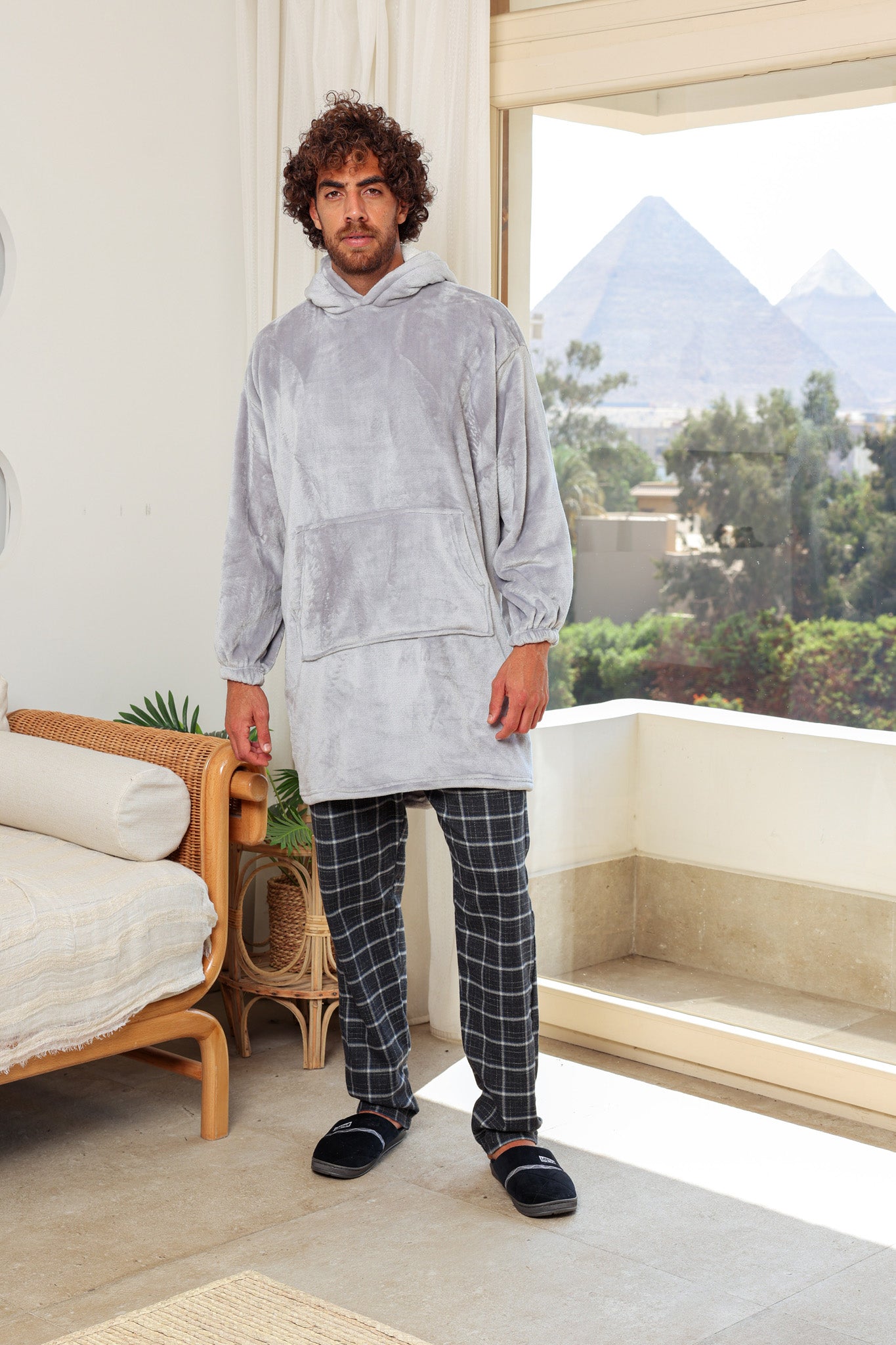 بطانيه بكابيشو بولار أوفر سايز unisex