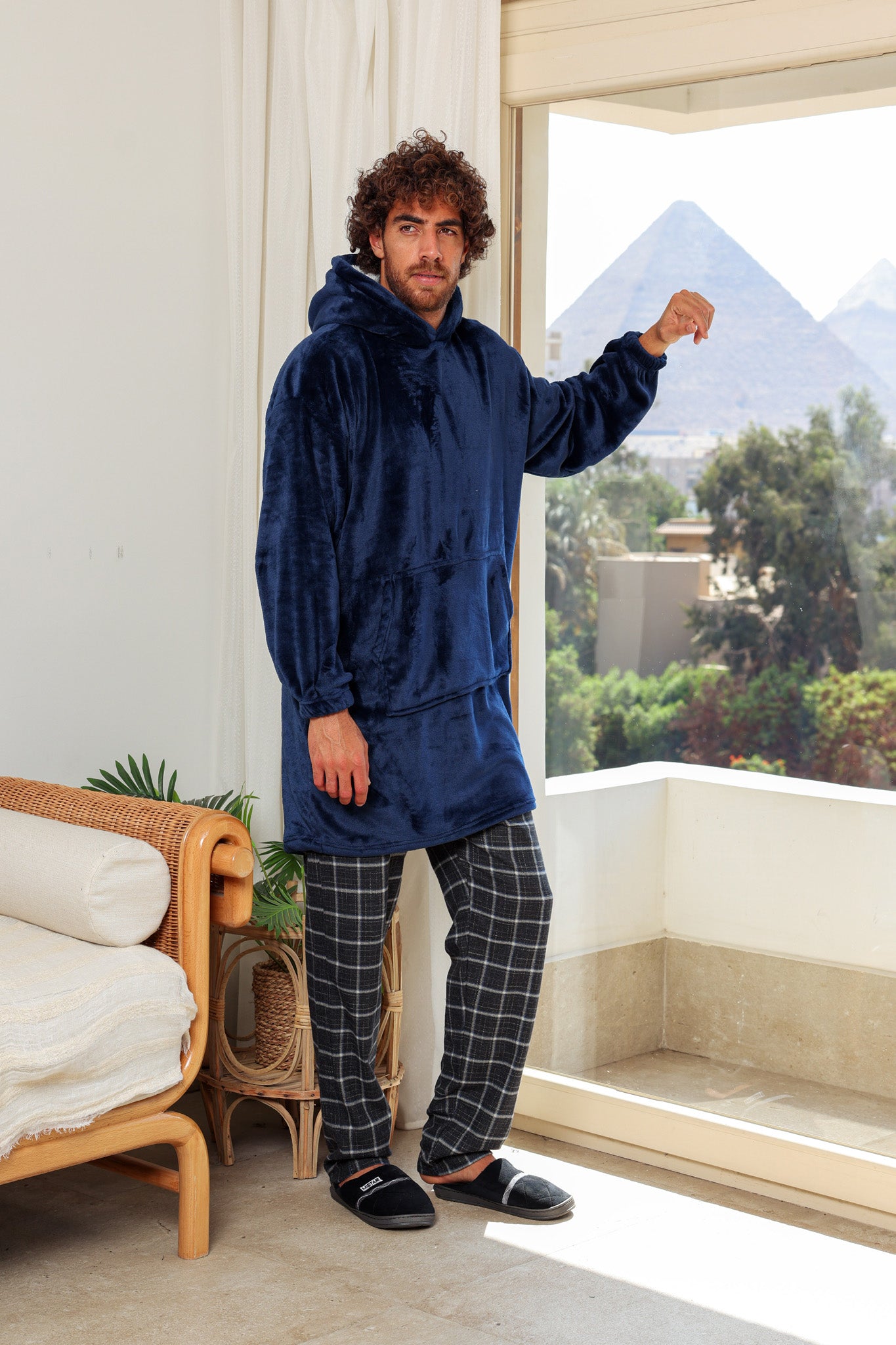 بطانيه بكابيشو بولار أوفر سايز unisex