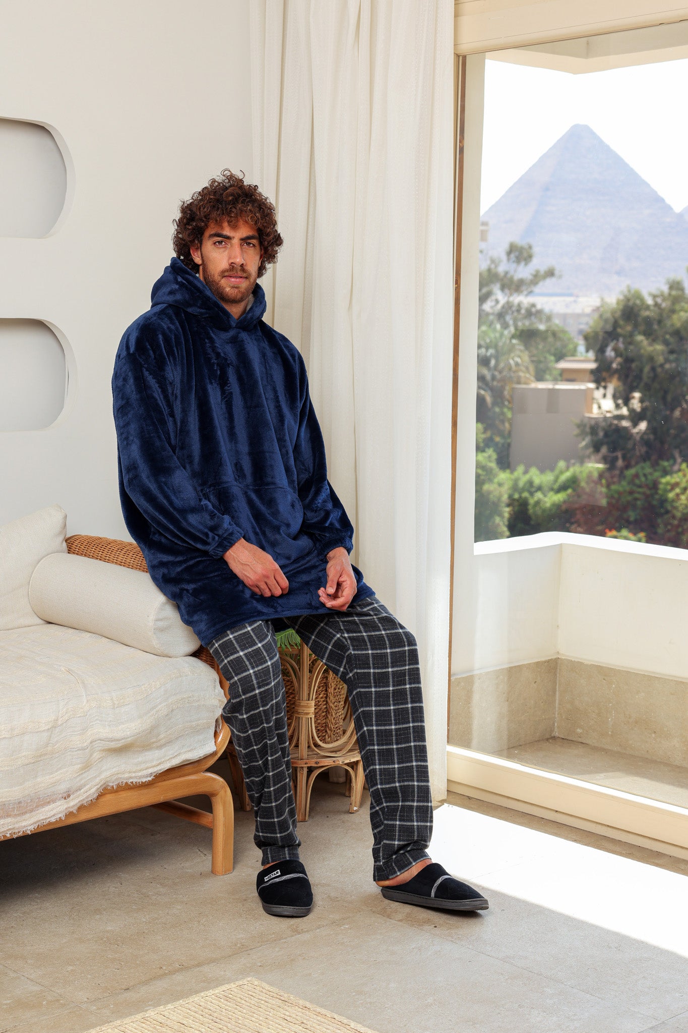 بطانيه بكابيشو بولار أوفر سايز unisex