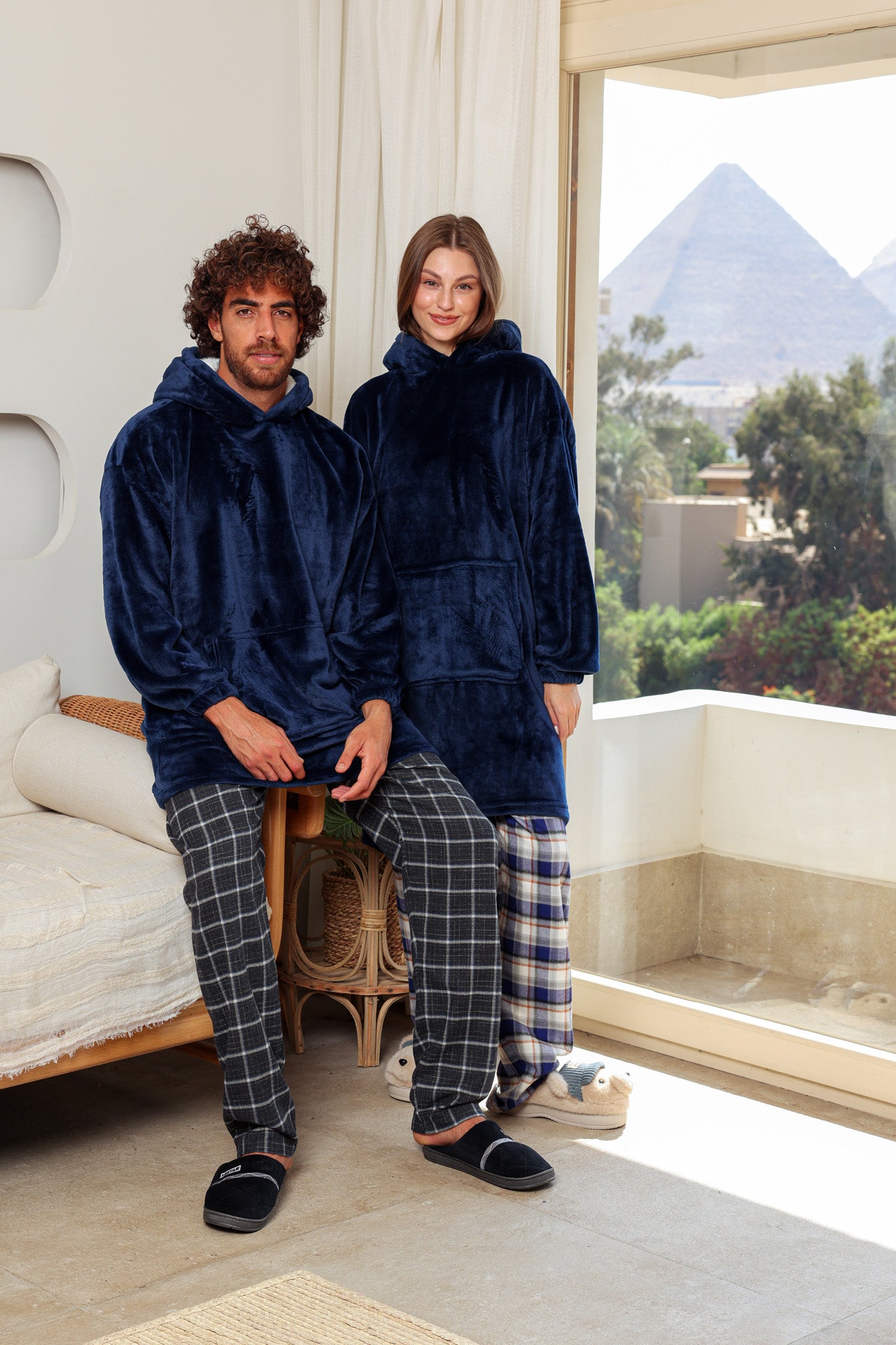 بطانيه بكابيشو بولار أوفر سايز unisex