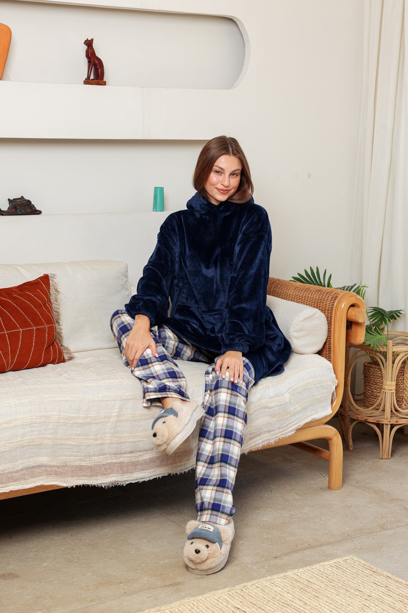 بطانيه بكابيشو بولار أوفر سايز unisex