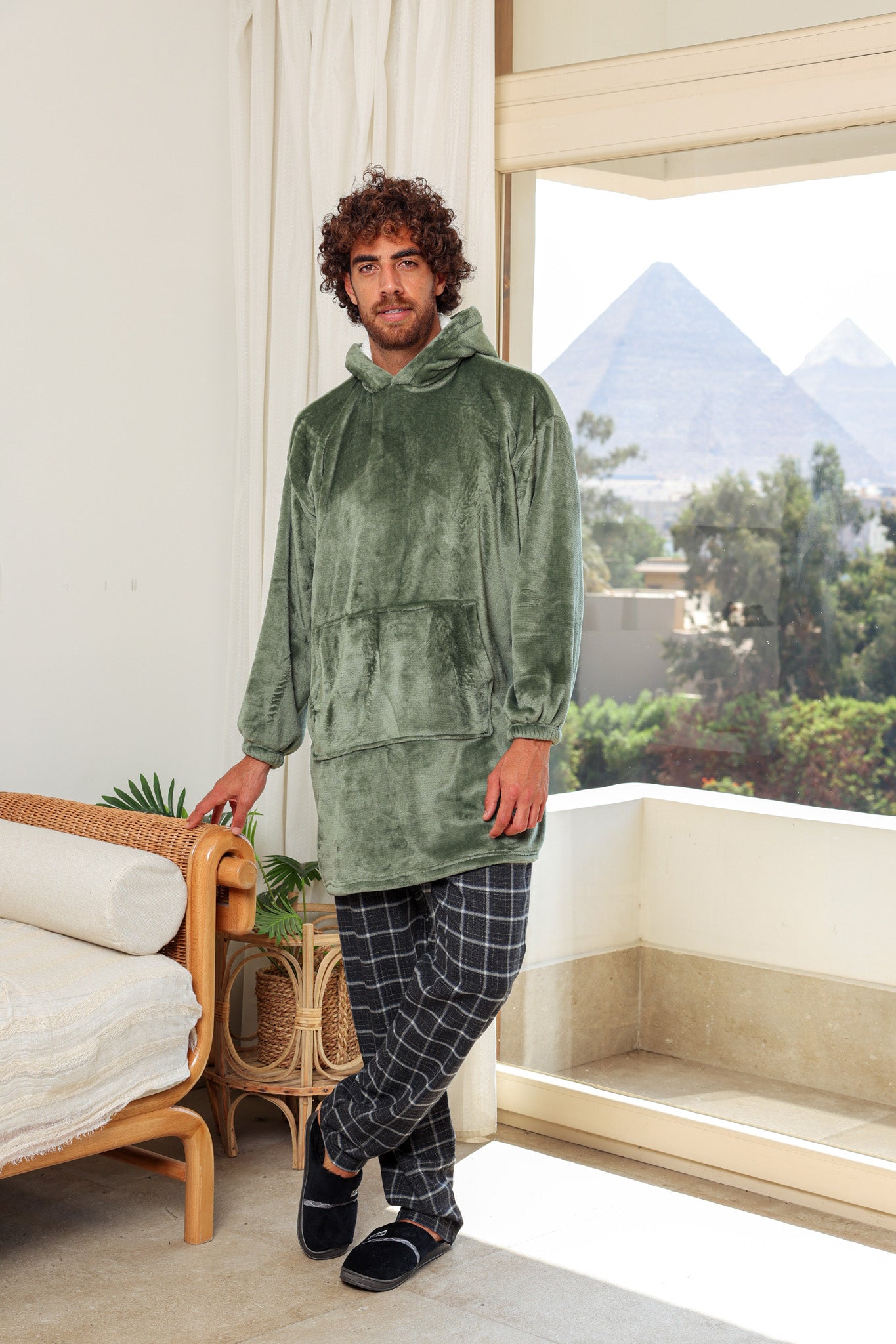بطانيه بكابيشو بولار أوفر سايز unisex