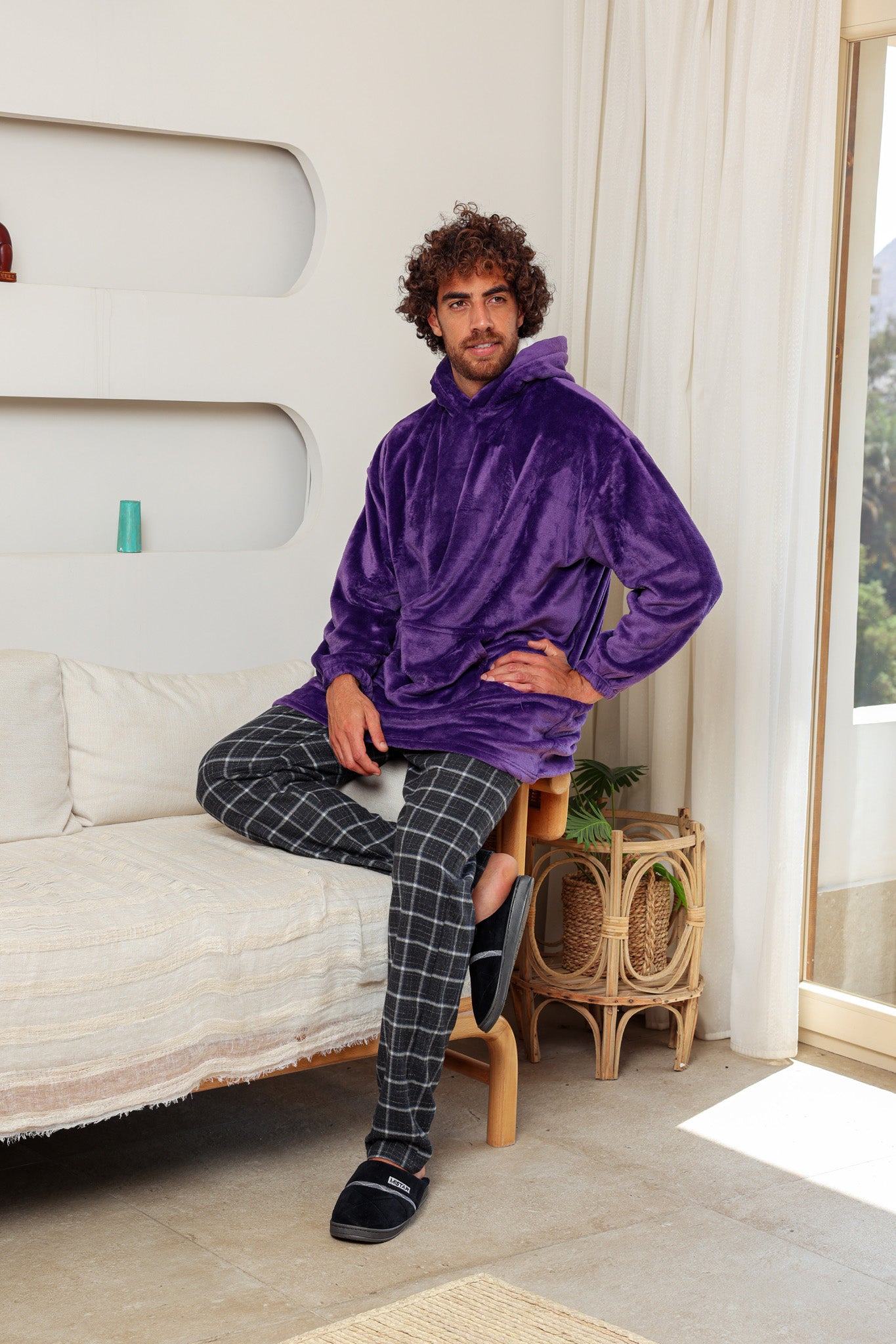 بطانيه بكابيشو بولار أوفر سايز unisex