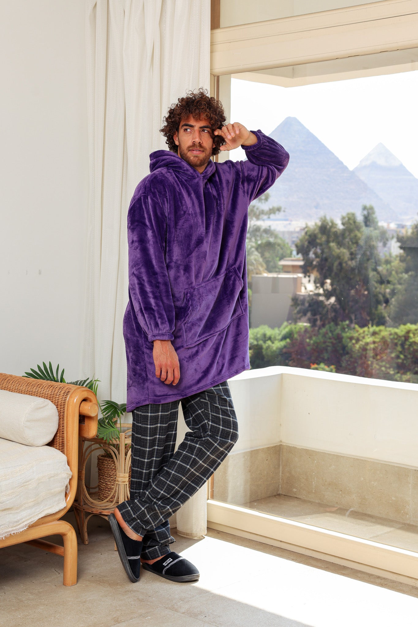 بطانيه بكابيشو بولار أوفر سايز unisex