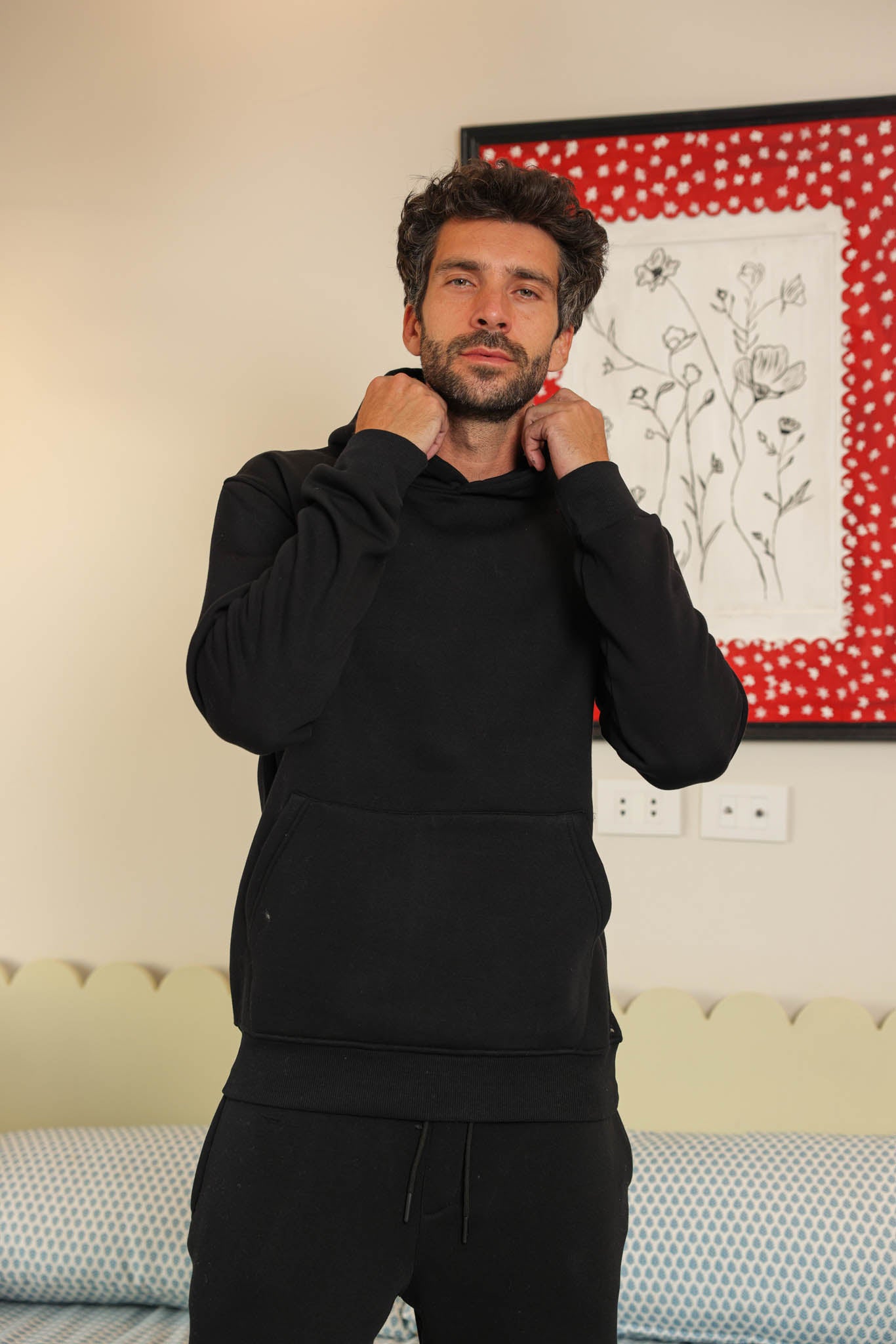 سويت شيرت كابيشو ساده ميلتون قطن 100%