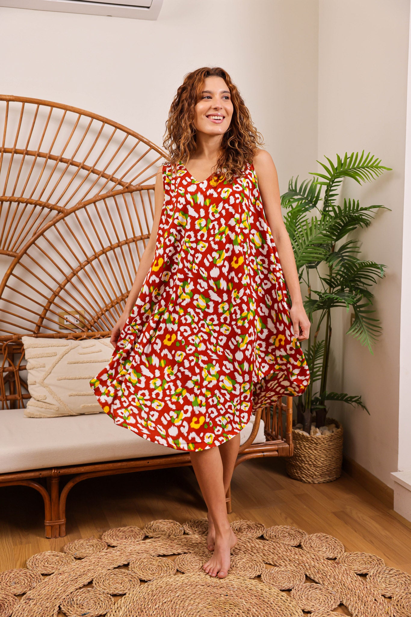 قميص فسكوز قصير كت 162