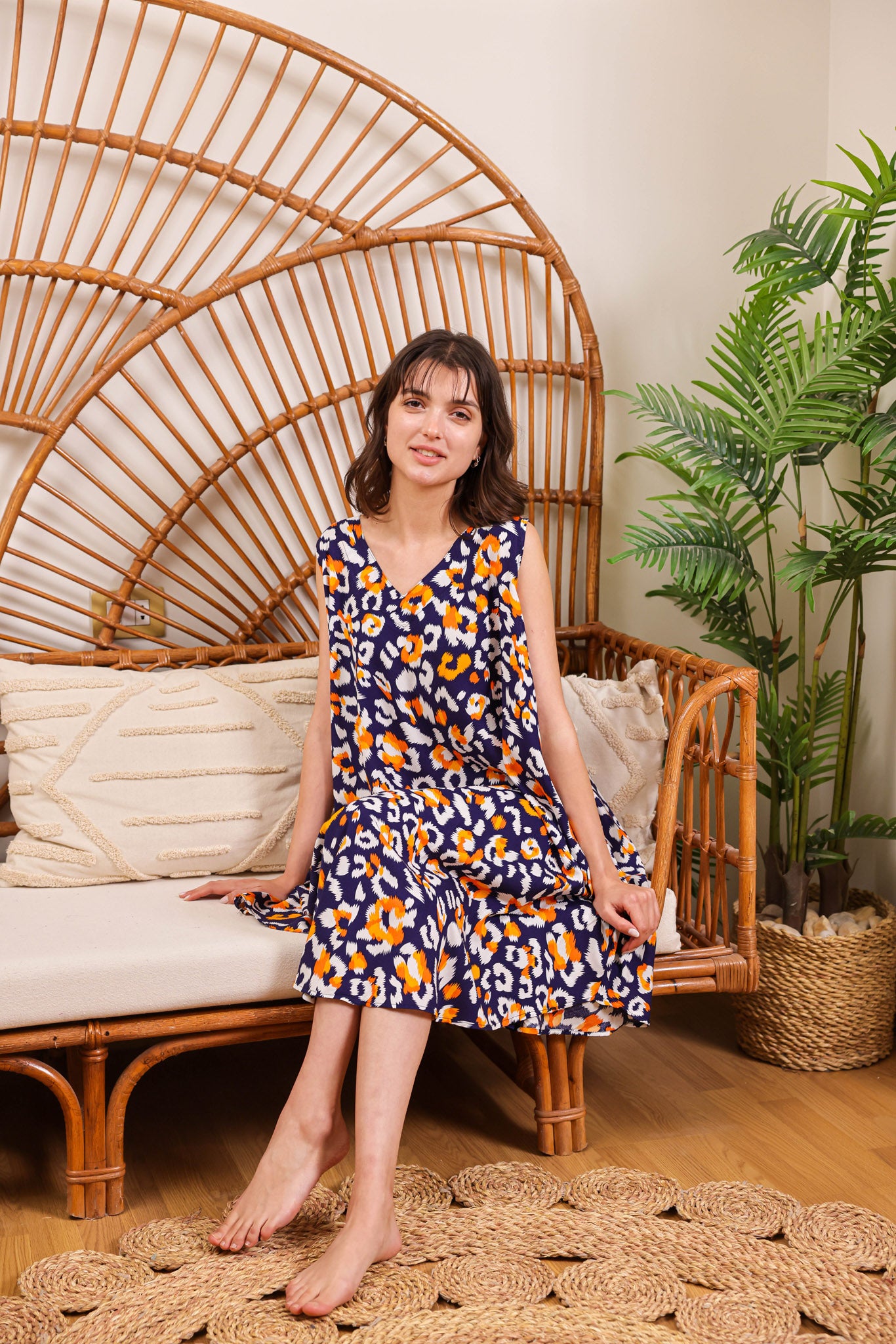 قميص فسكوز قصير كت 162