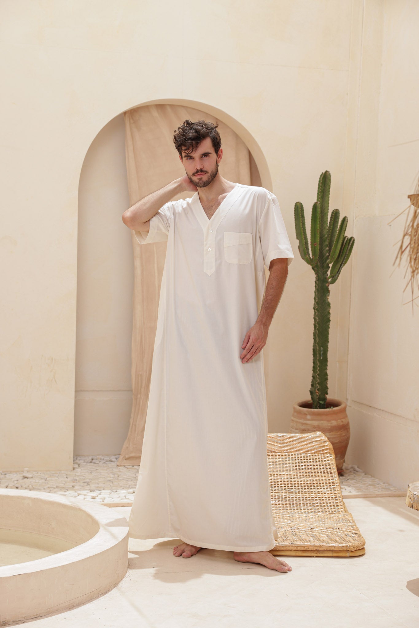 جلباب سلاحي ساده