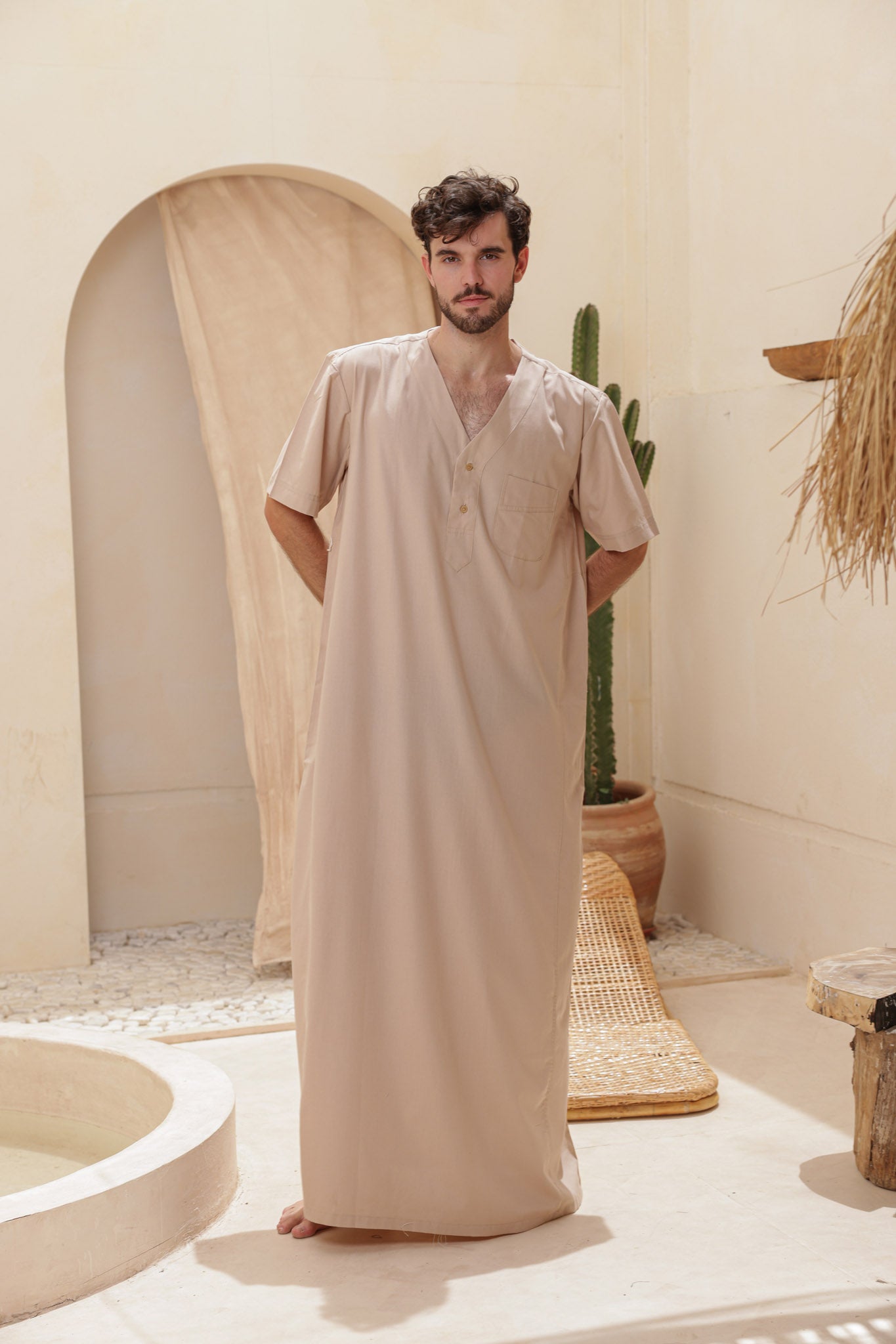 جلباب سلاحي ساده