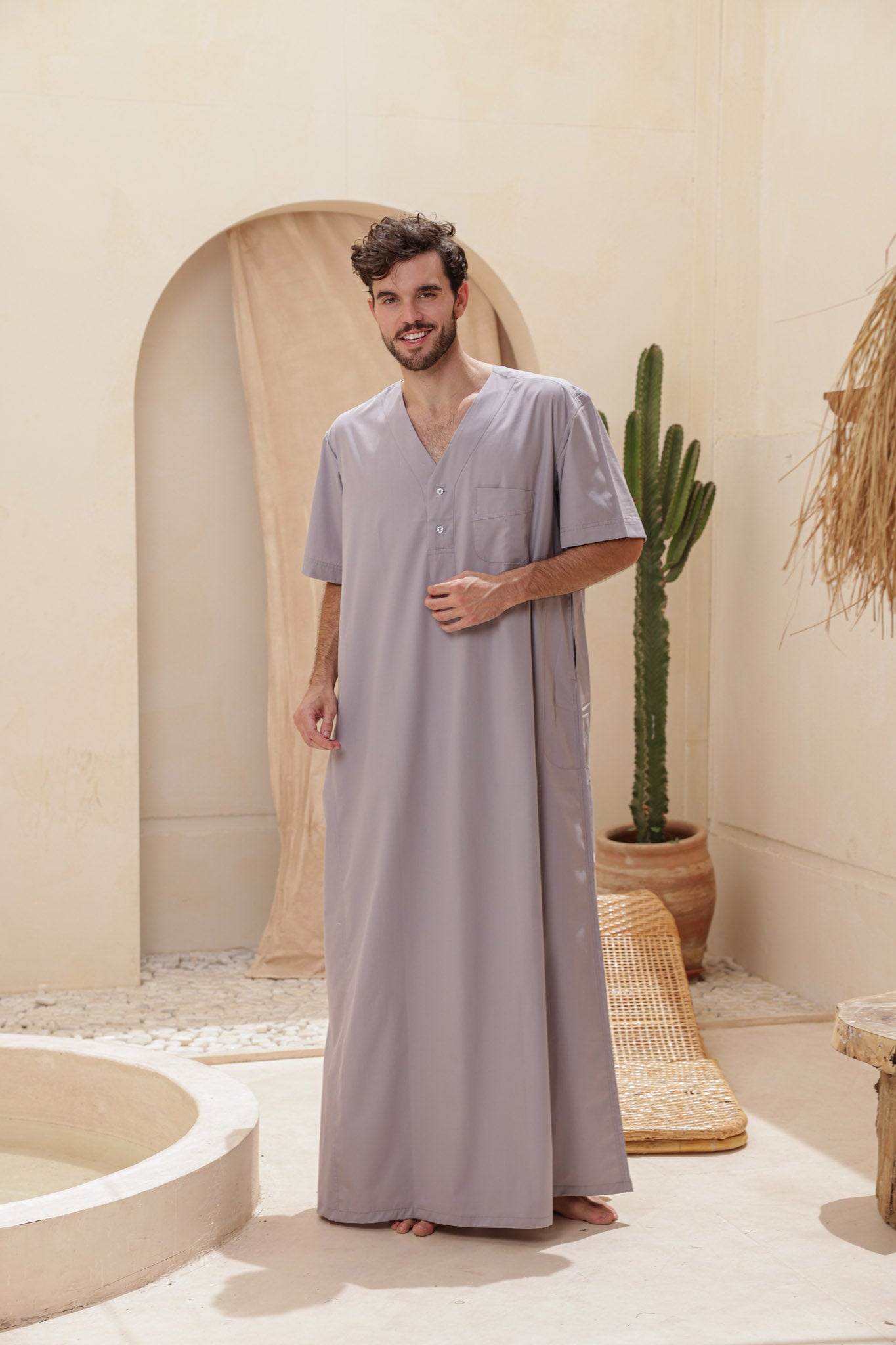 جلباب سلاحي ساده
