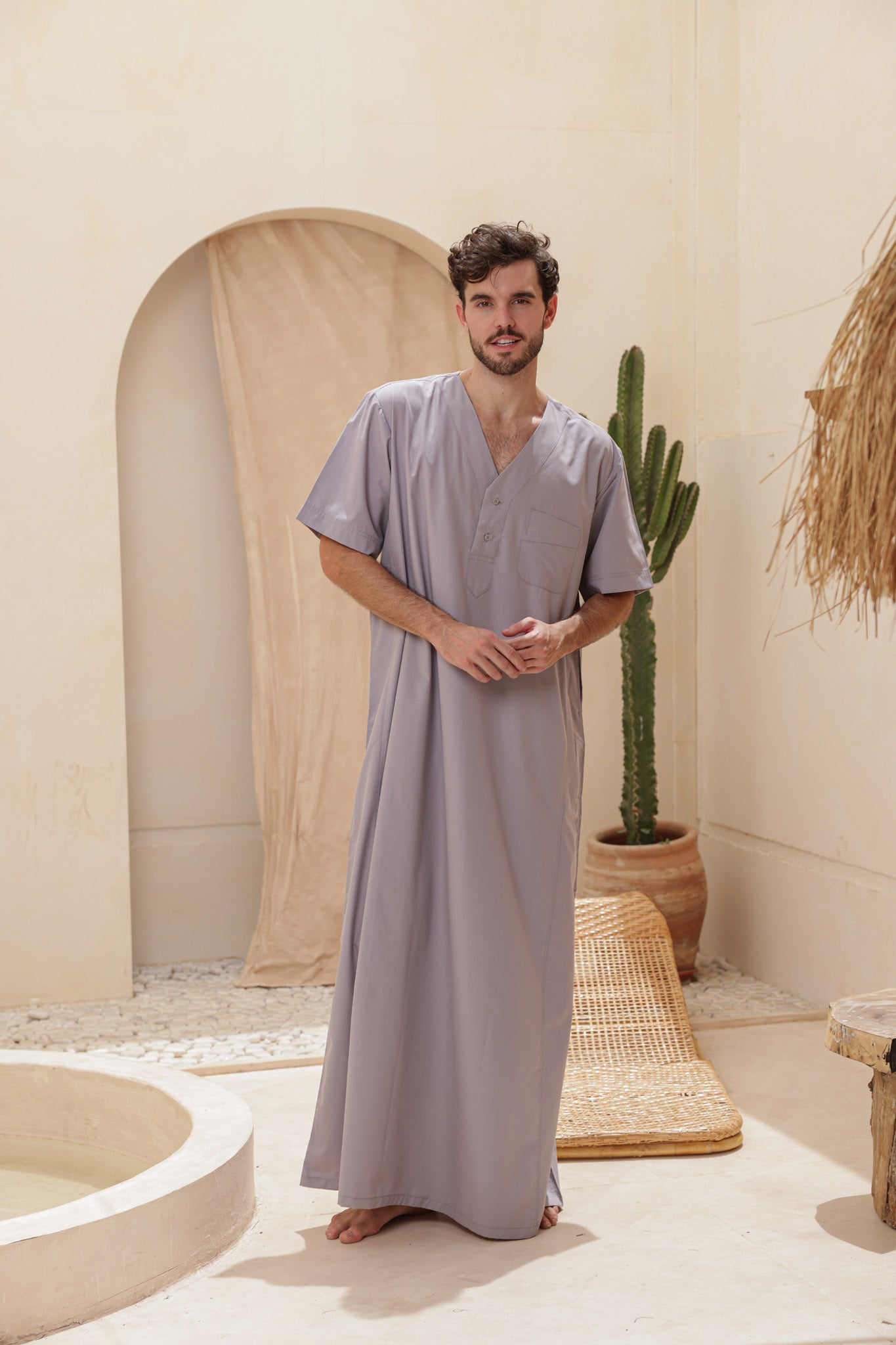 جلباب سلاحي ساده