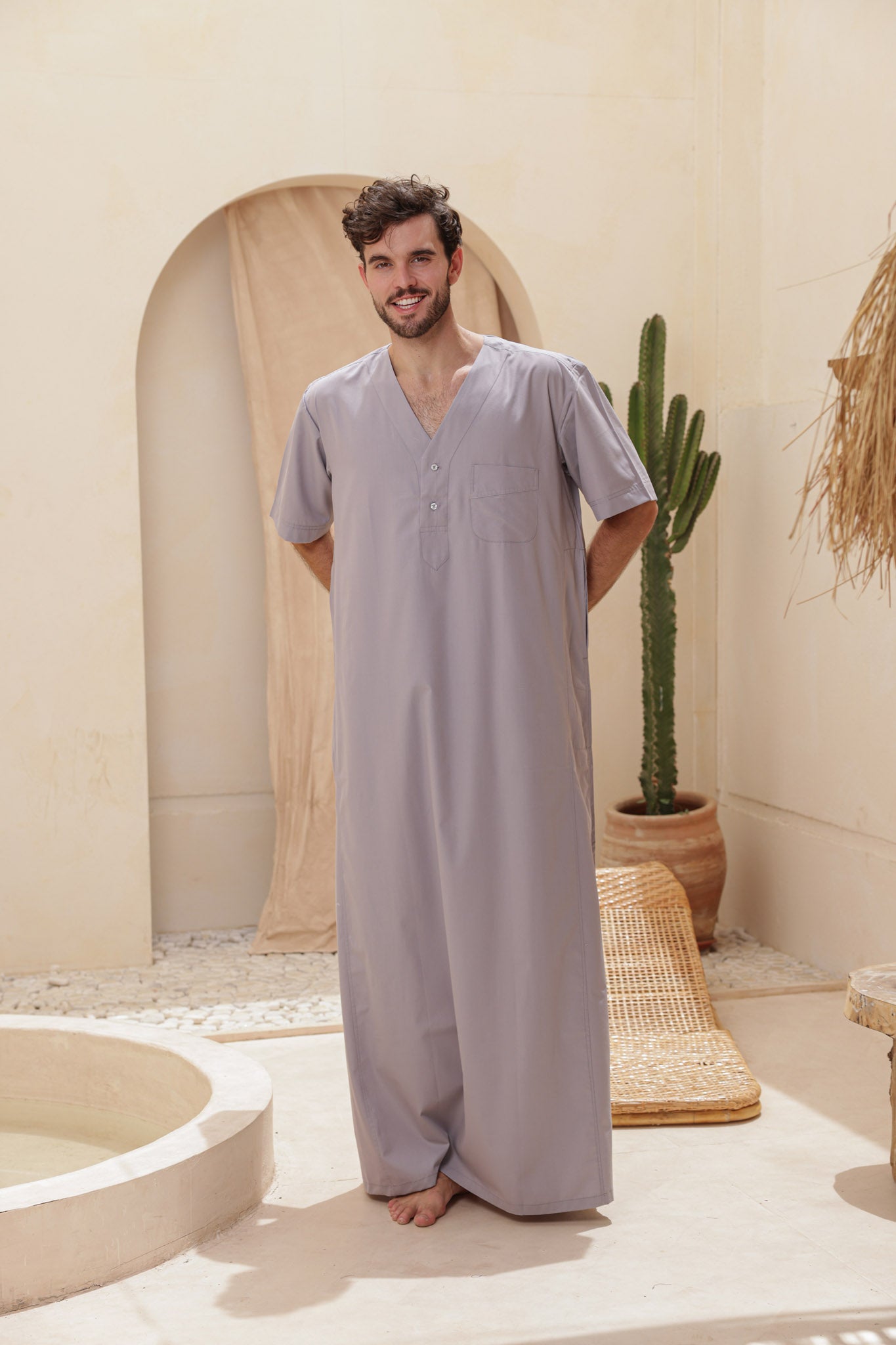 جلباب سلاحي ساده