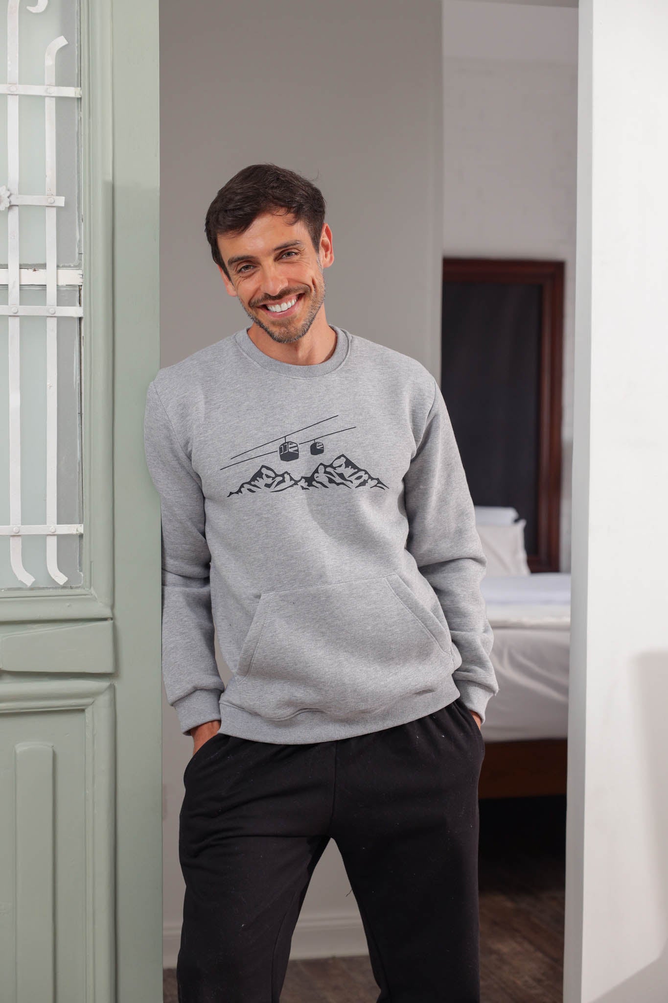 تريننج ميلتون بجيب مطيوع بنطلون ساده