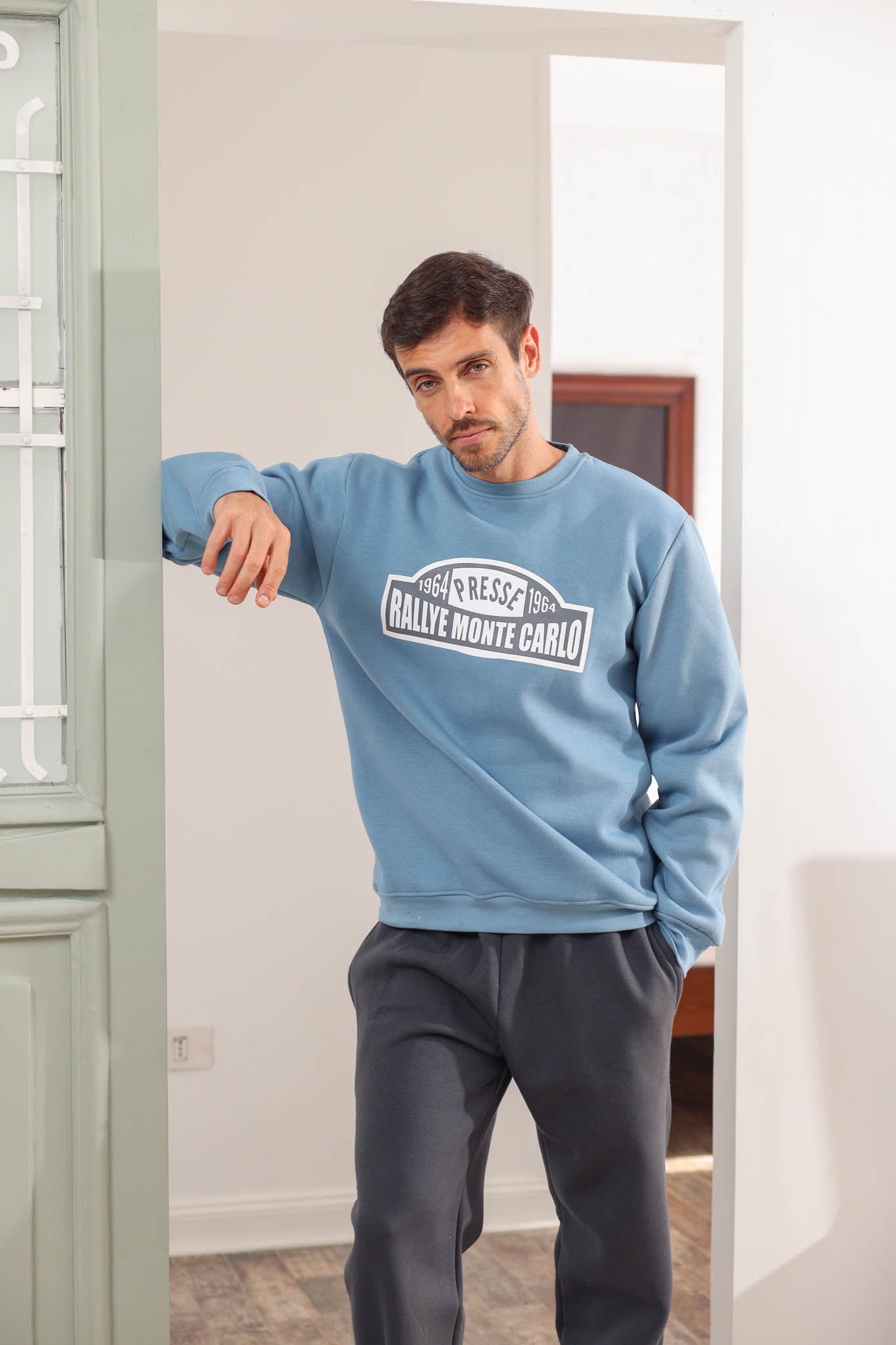 بيجاما ميلتون مطبوع 1964بنطلون ساده بكود