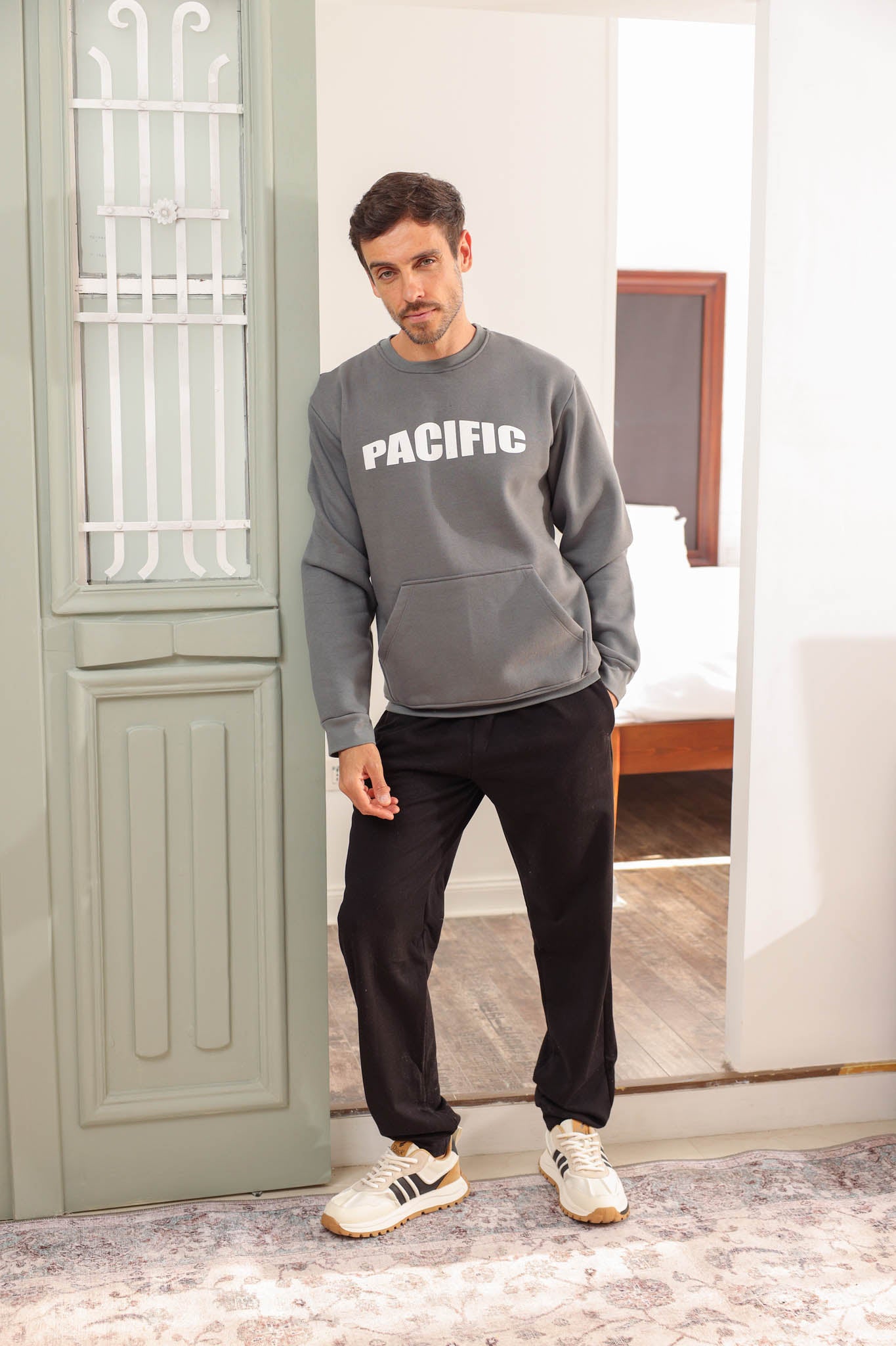 بيجاما ميلتون PACIFIC بجيب بنطلون ساده