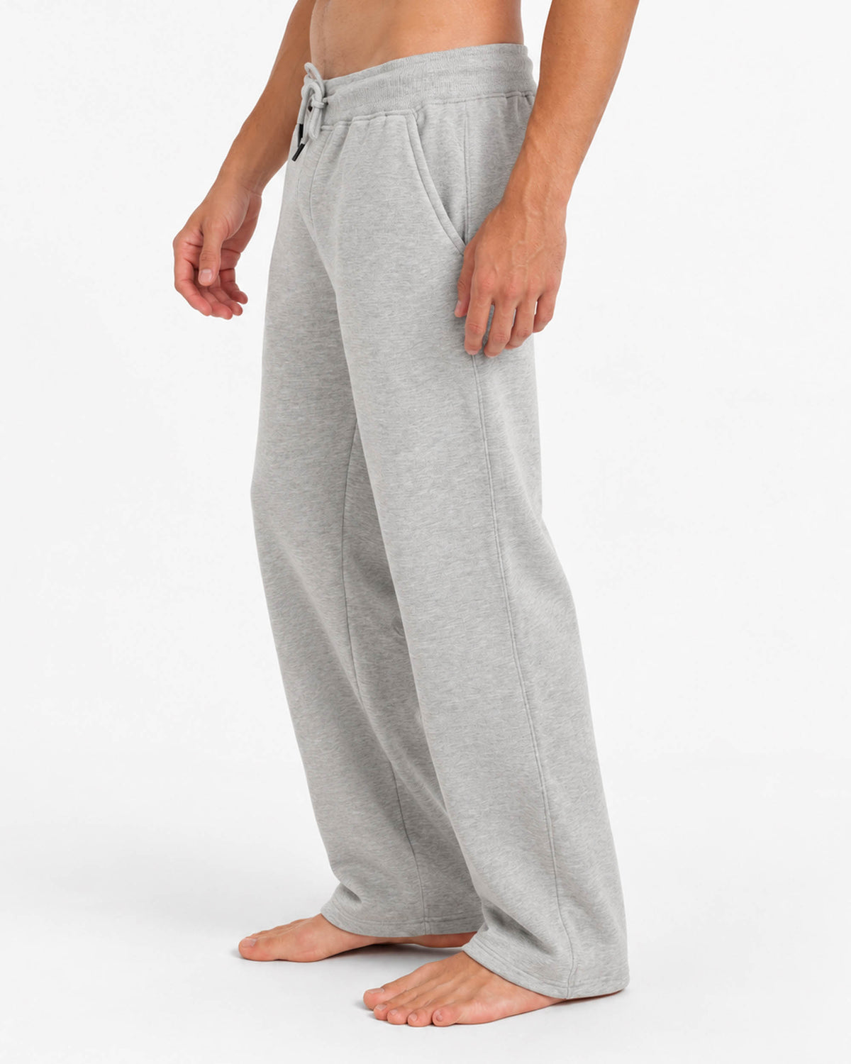بنطلون ميلتون مبطن wide leg