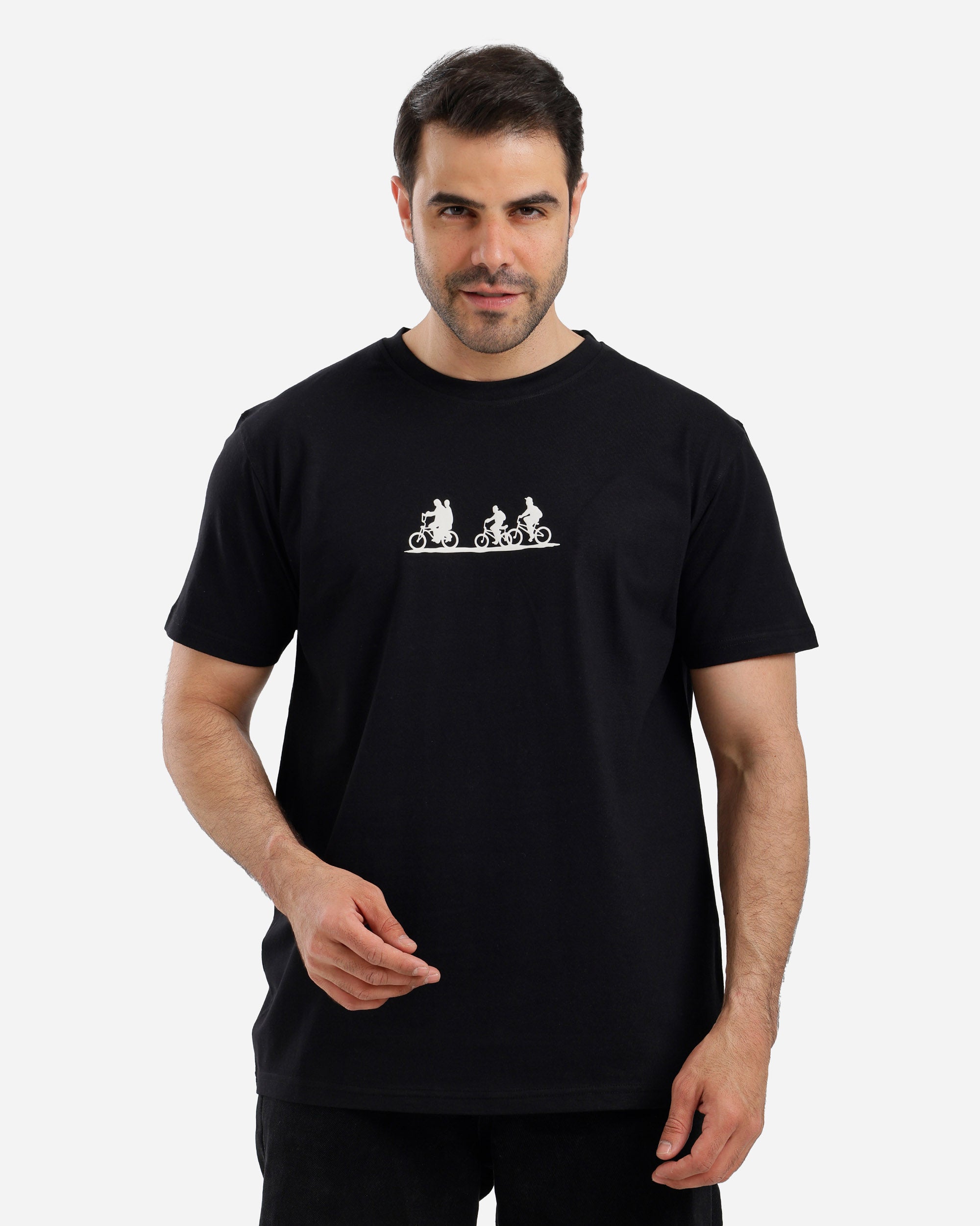 تيشيرت ساده طباعه رابر picycles