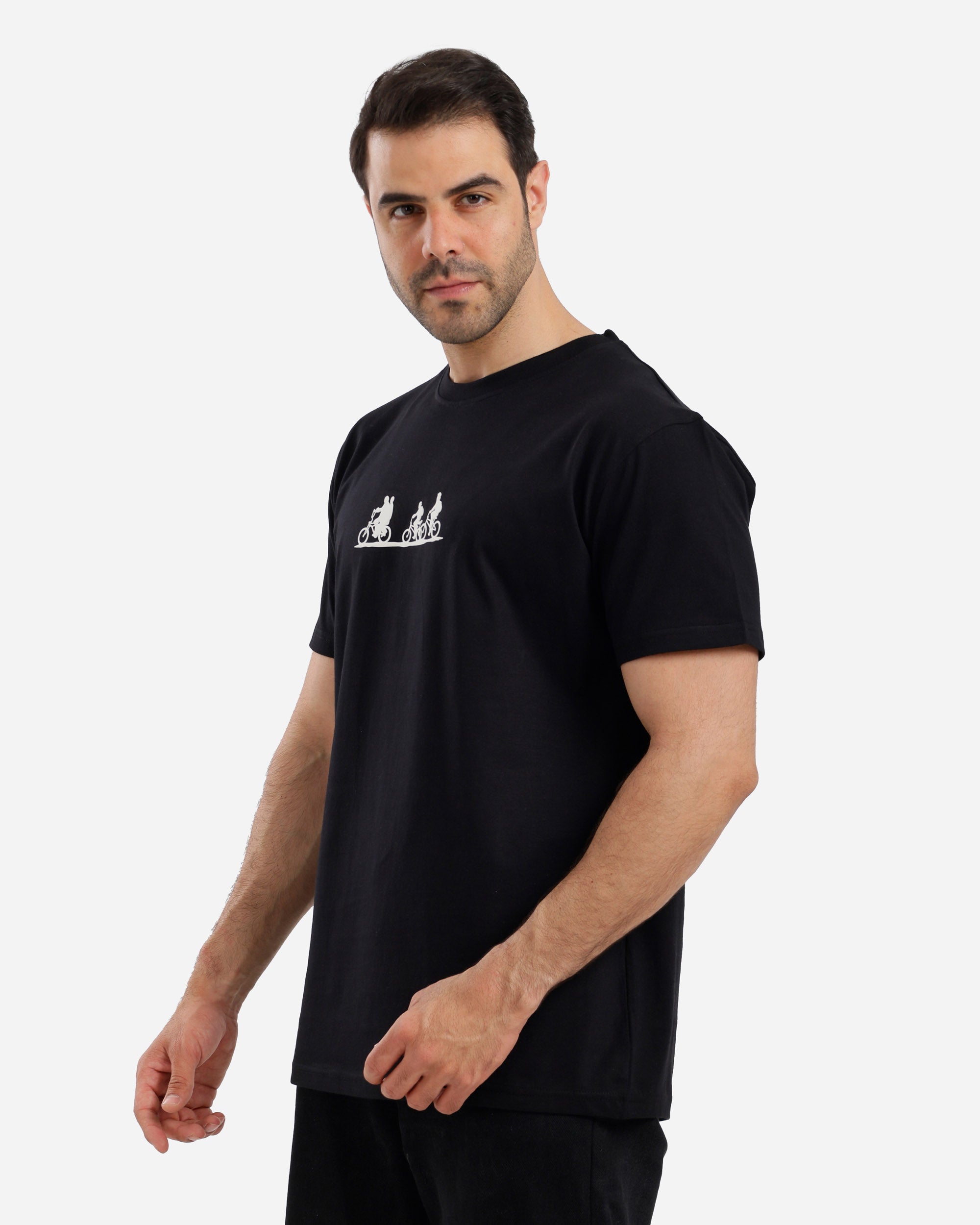 تيشيرت ساده طباعه رابر picycles