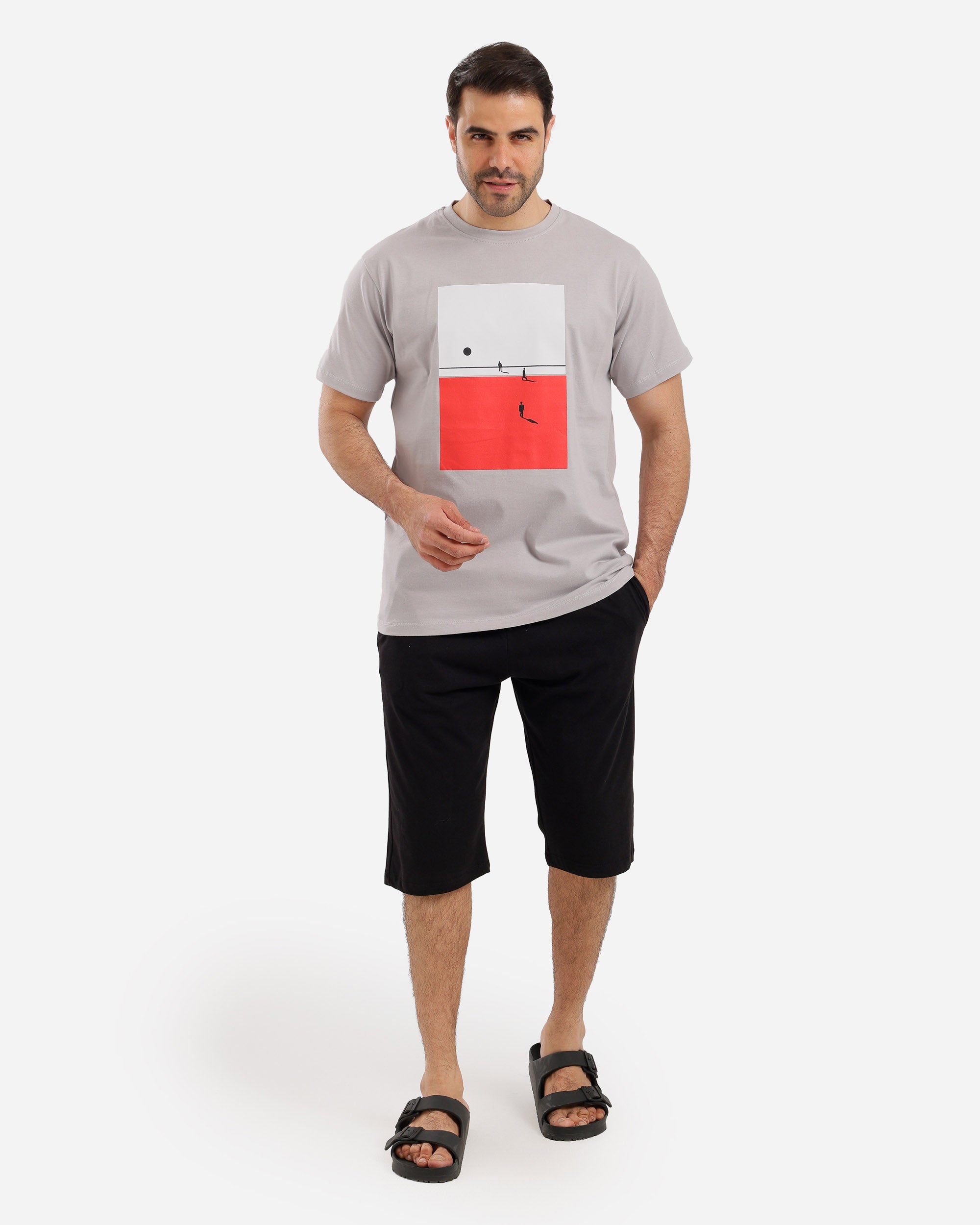 بيجاما نص كم شورت طويل