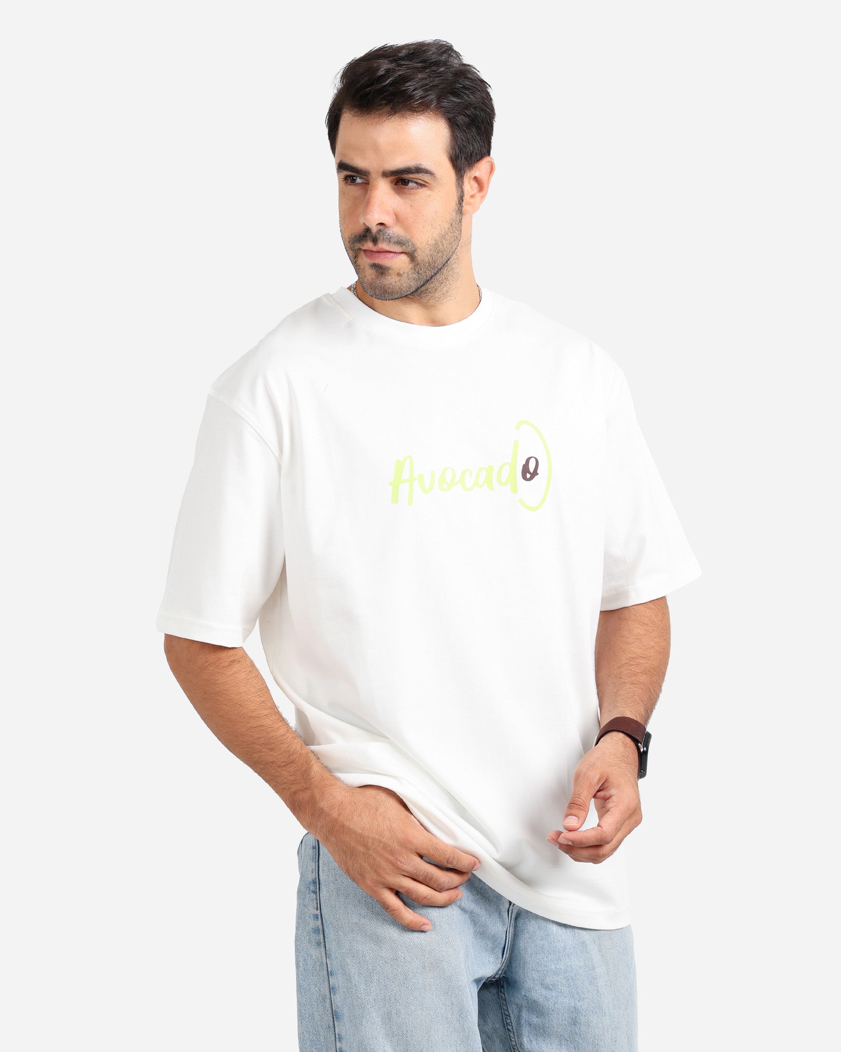 تيشيرت نص كم اوفر سايز avocadoo